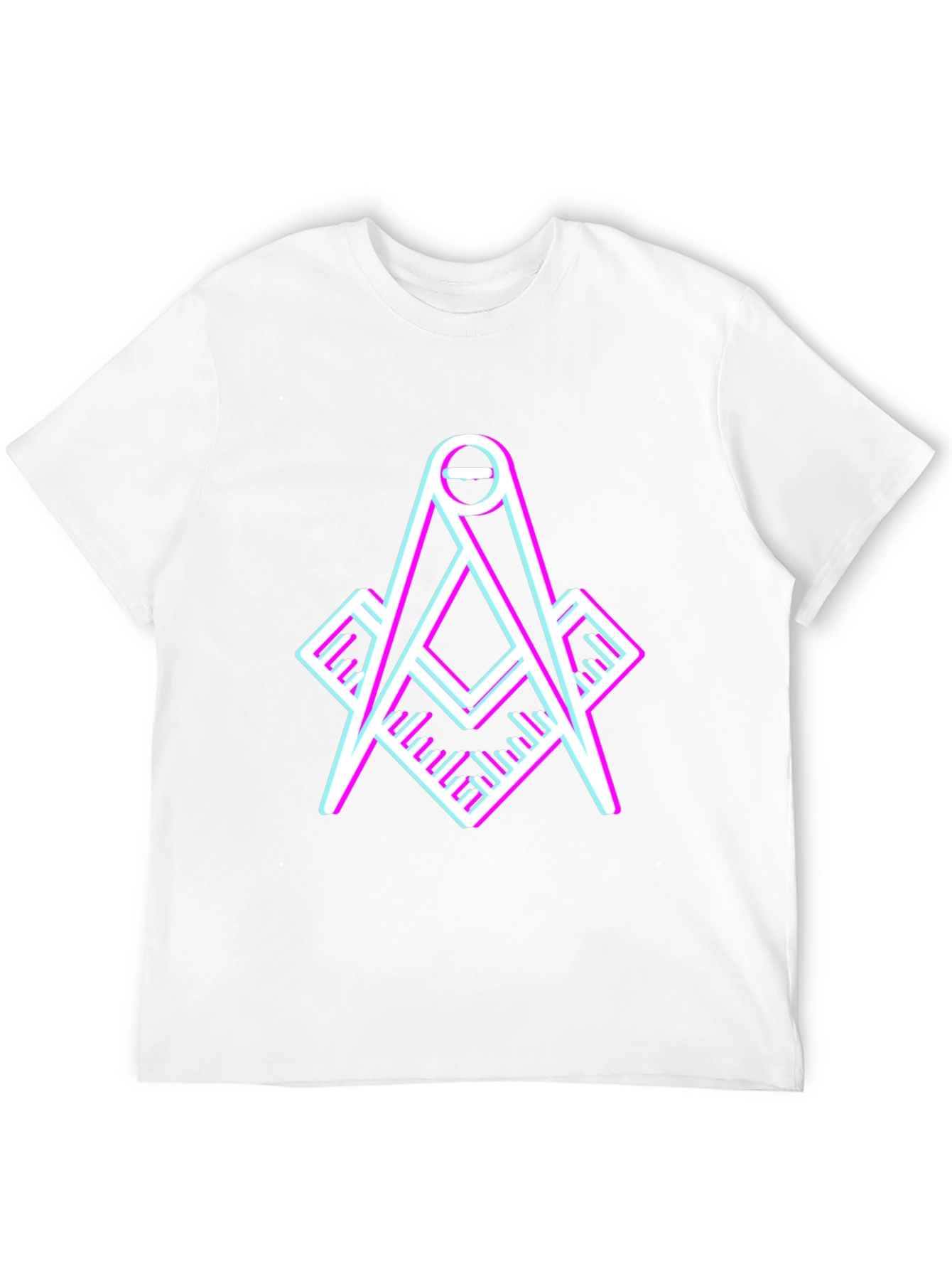 Modern Masonic Compass T-Shirt