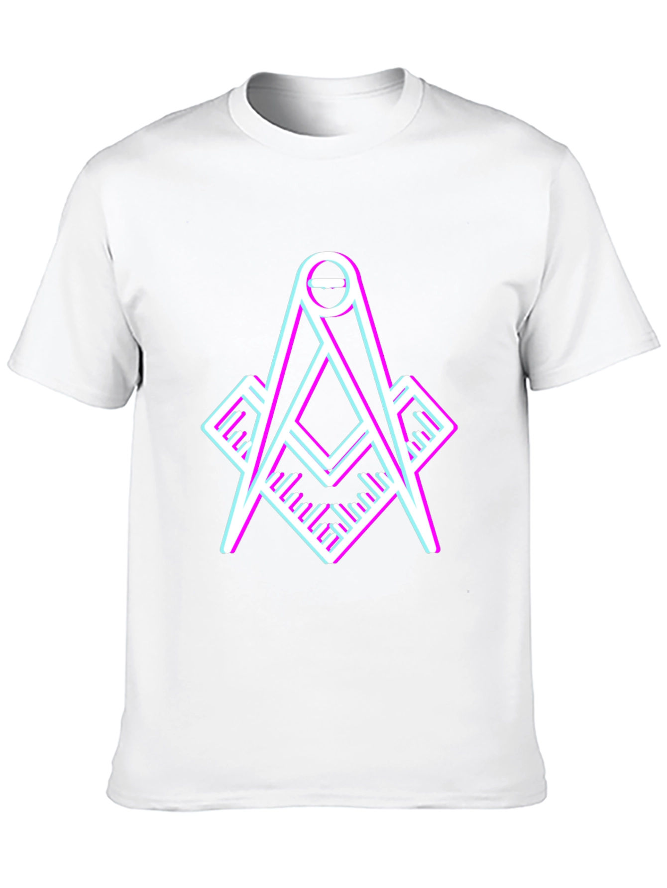 Modern Masonic Compass T-Shirt