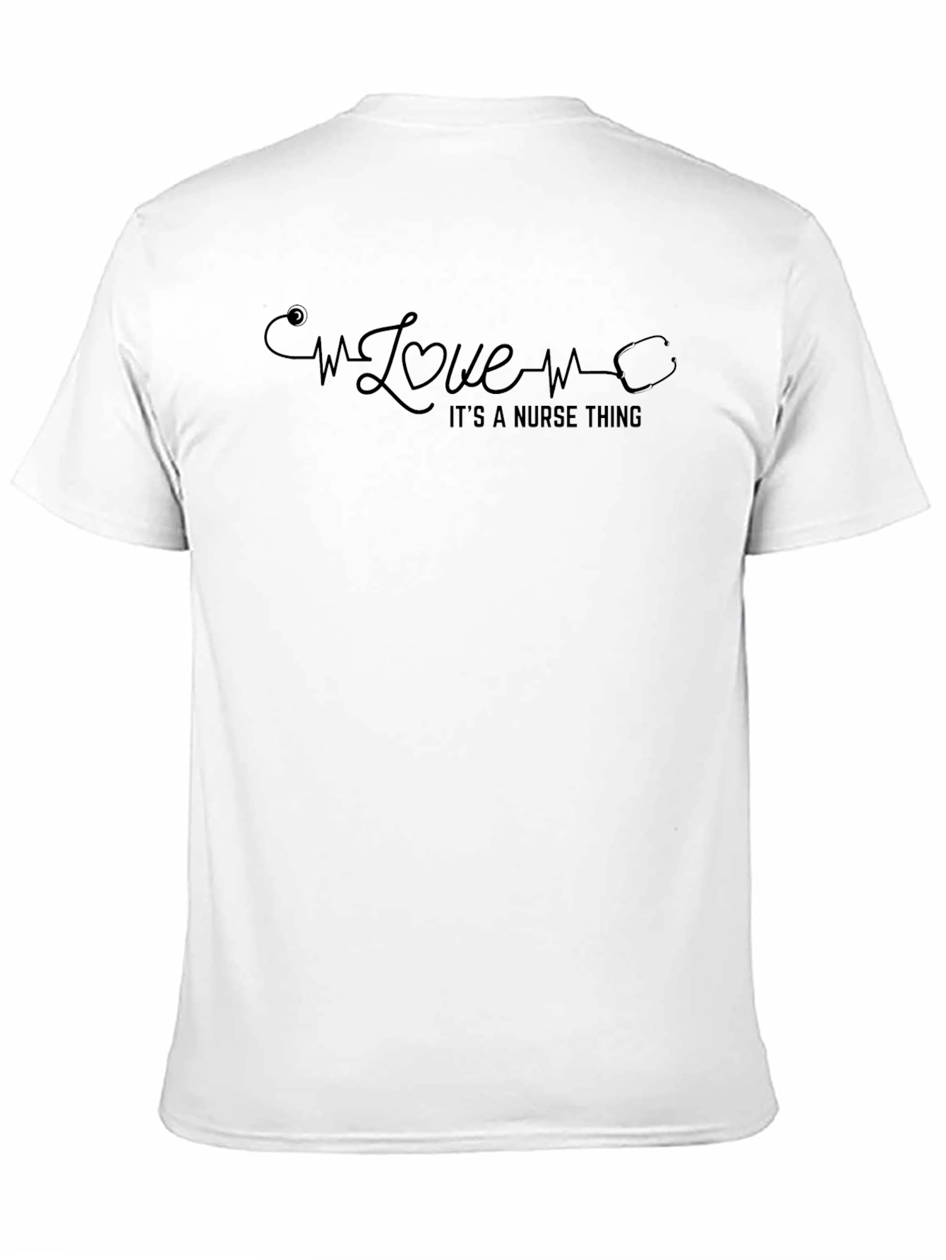 Love Nurse Black T-Shirt