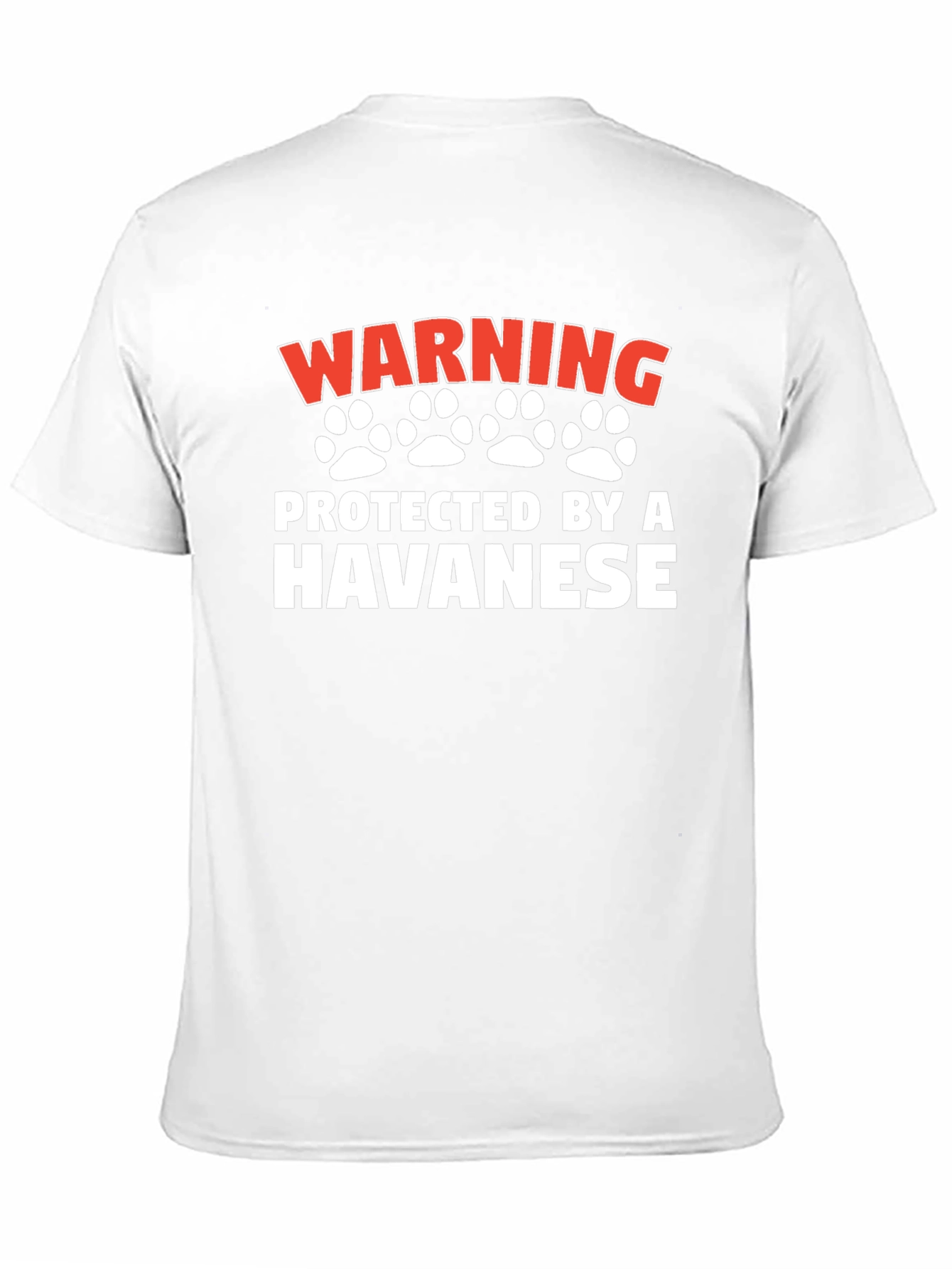 Warning Protected by a Havanese T-Shirt