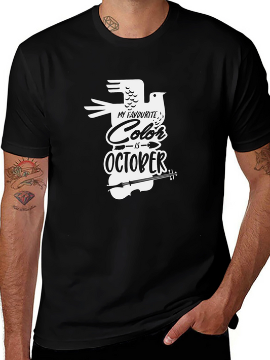 My Favorite Color is October T-Shirt