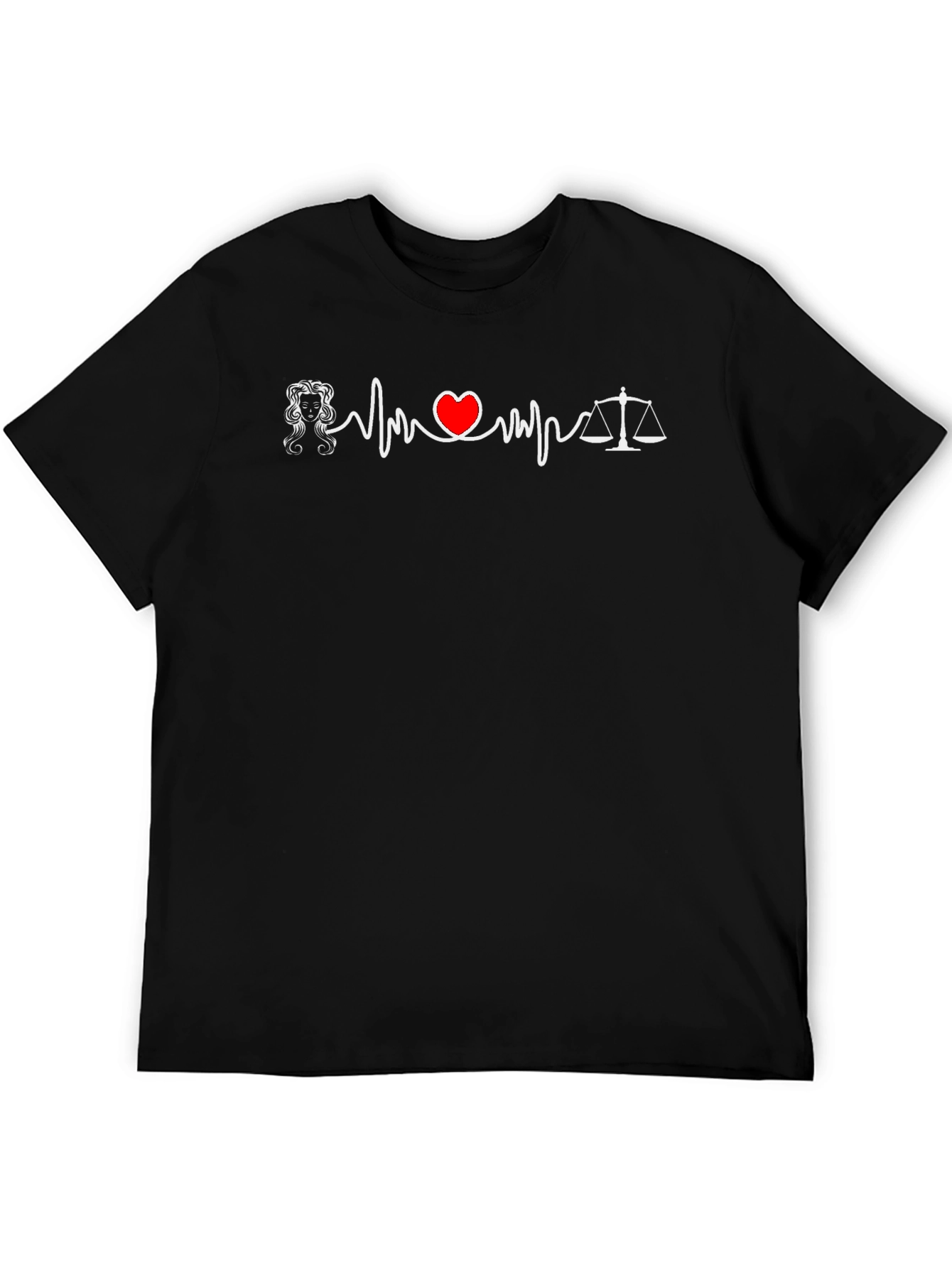 Lawyer Heartbeat T-Shirt - Legal Love Tee