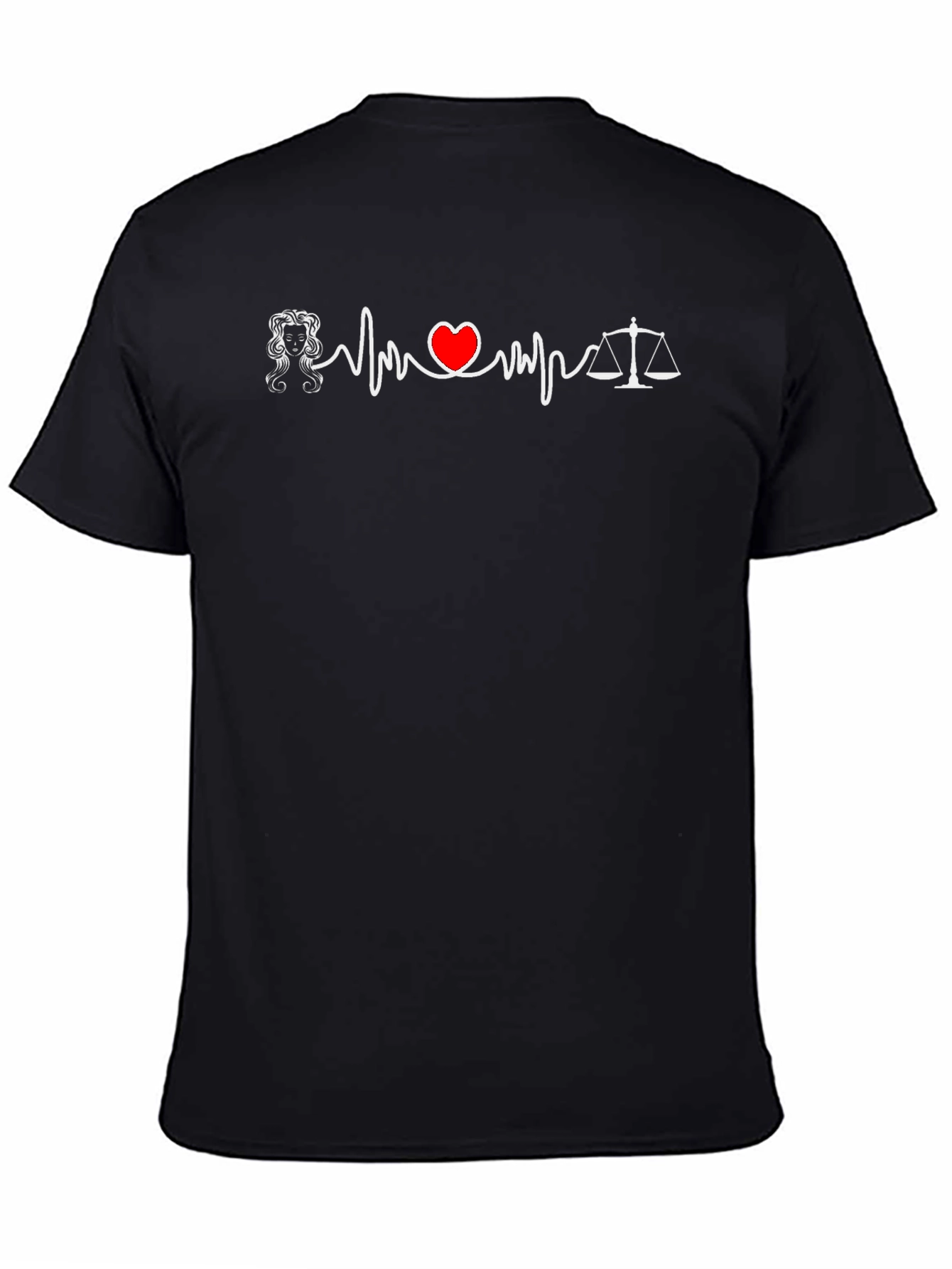 Lawyer Heartbeat T-Shirt - Legal Love Tee