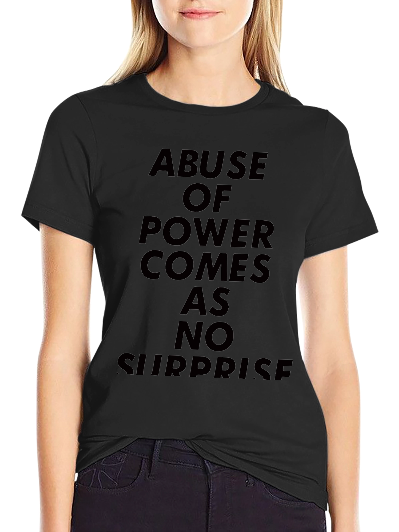 Abuse of Power T-Shirt - Bold Statement Tee