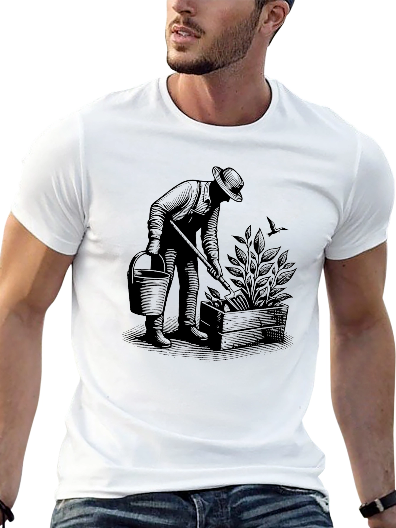 Gardener Graphic T-Shirt - Stylish Casual Wear