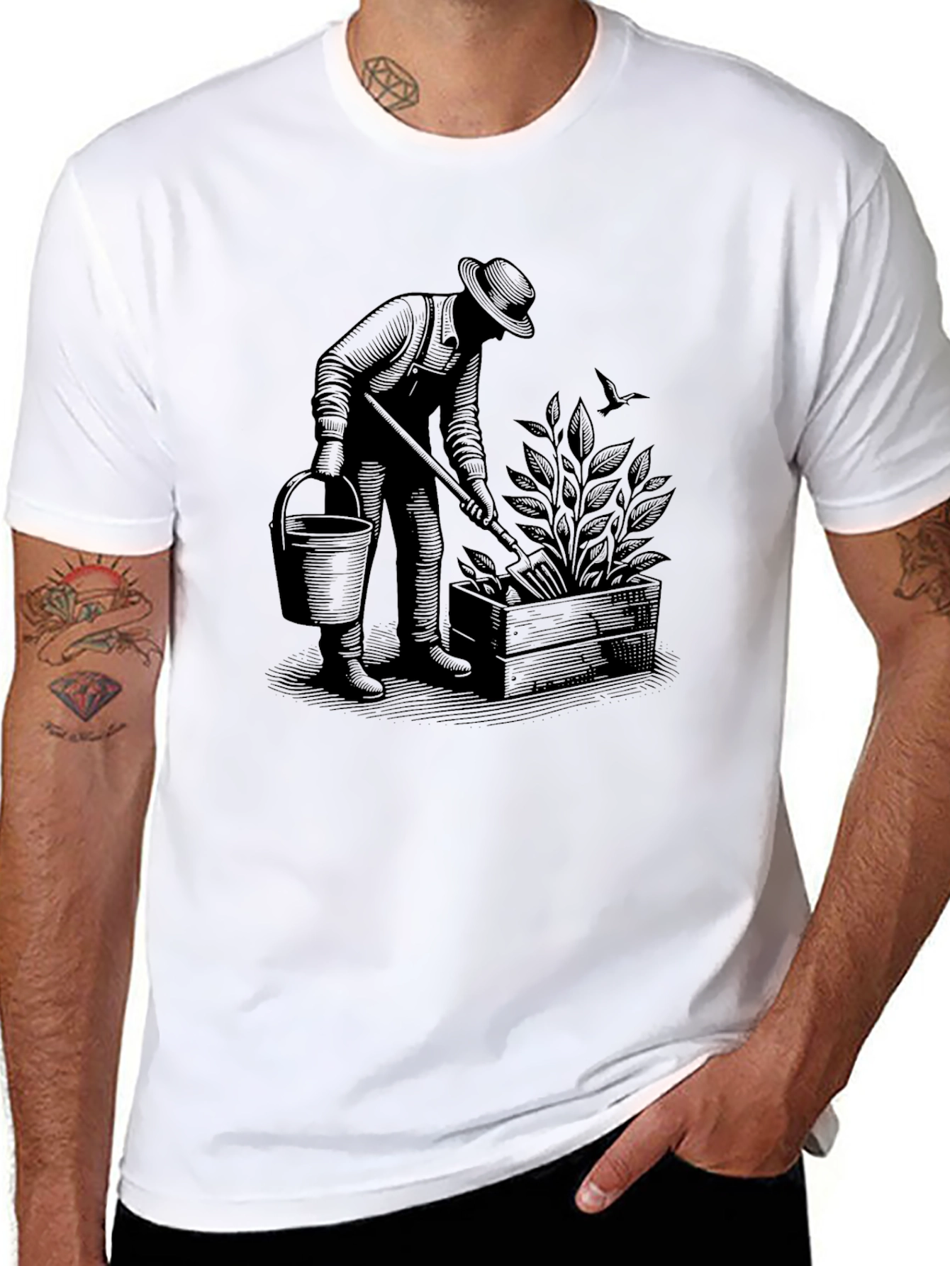 Gardener Graphic T-Shirt - Stylish Casual Wear