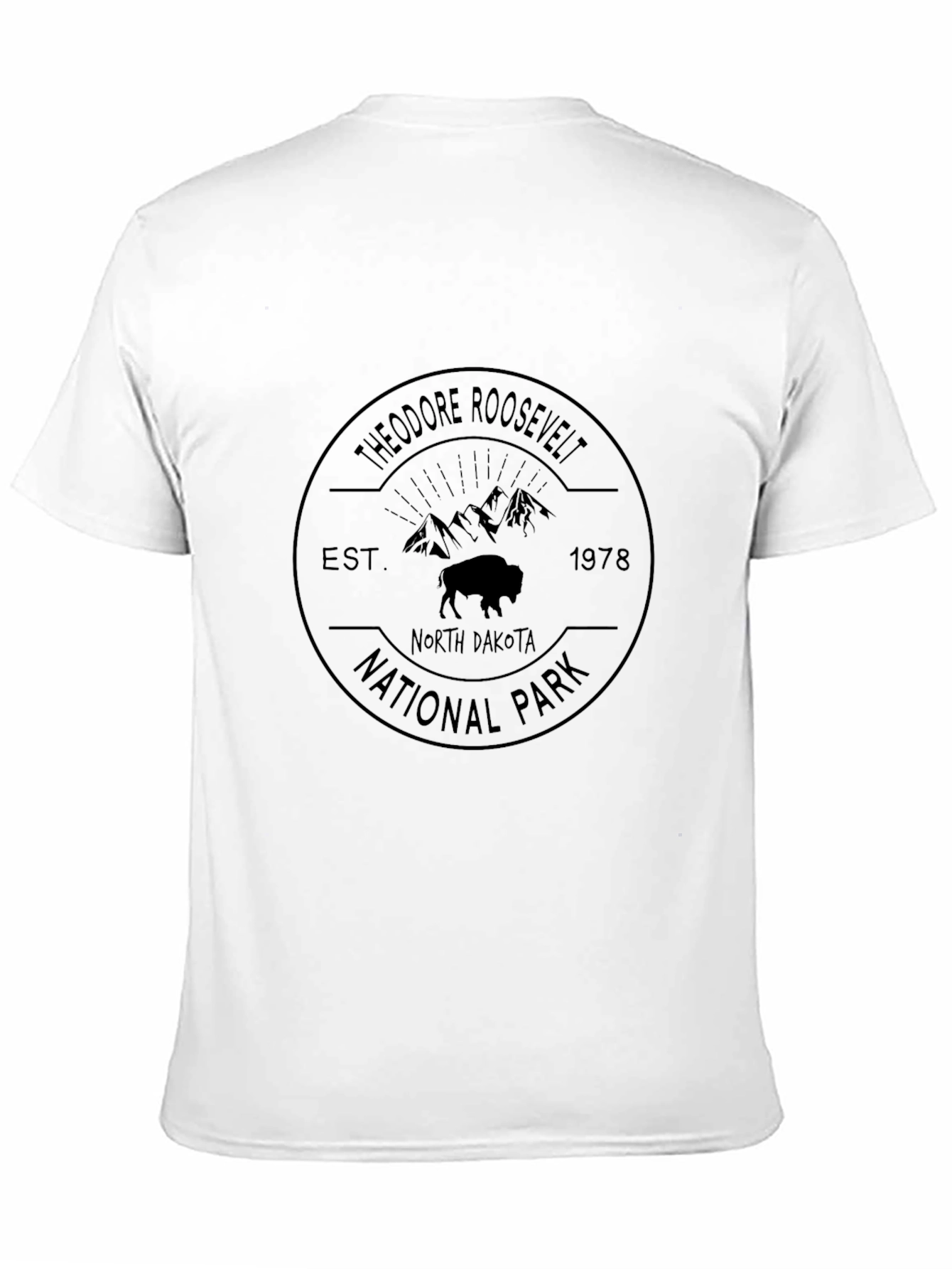 Theodore Roosevelt National Park Black T-Shirt