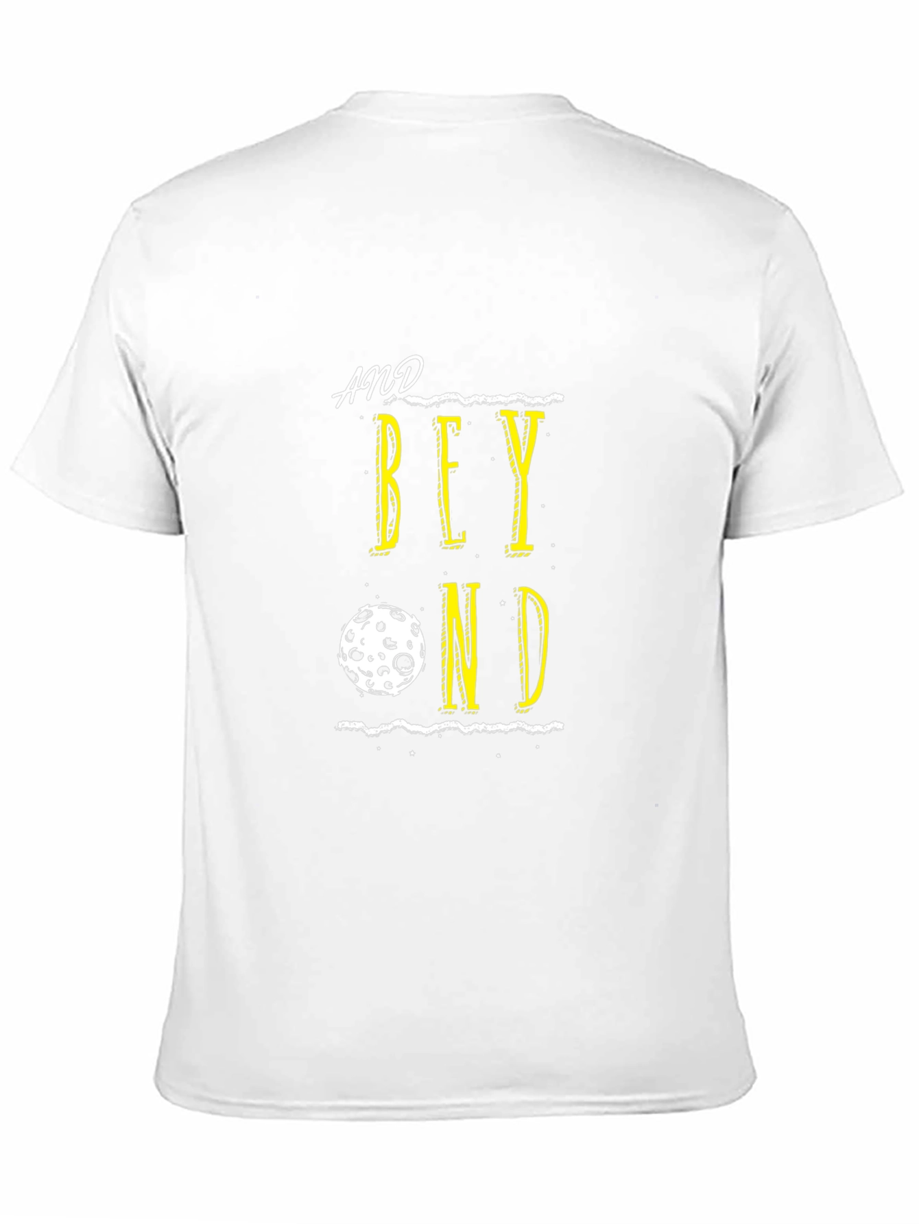 And Beyond Black Graphic T-Shirt