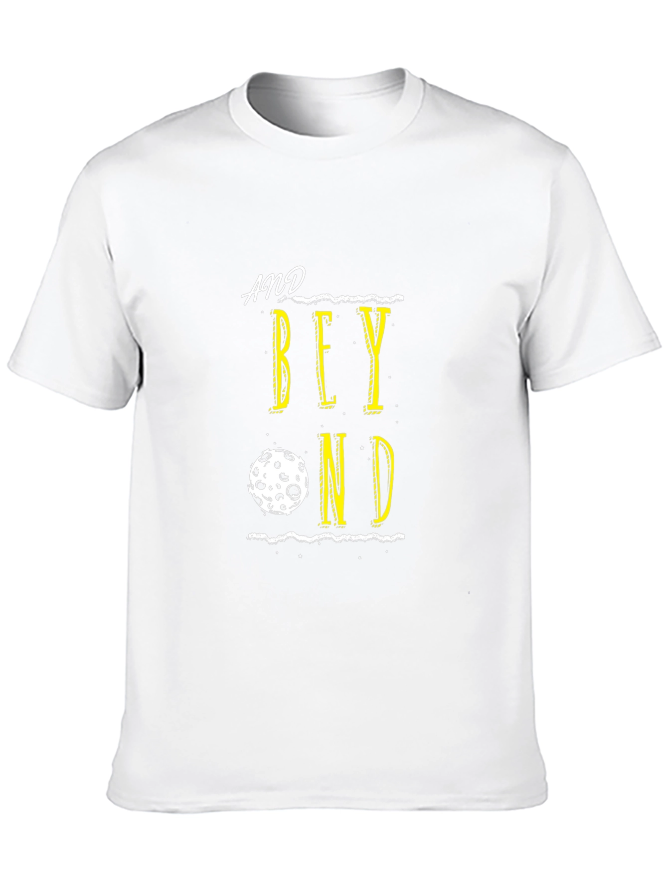 And Beyond Black Graphic T-Shirt