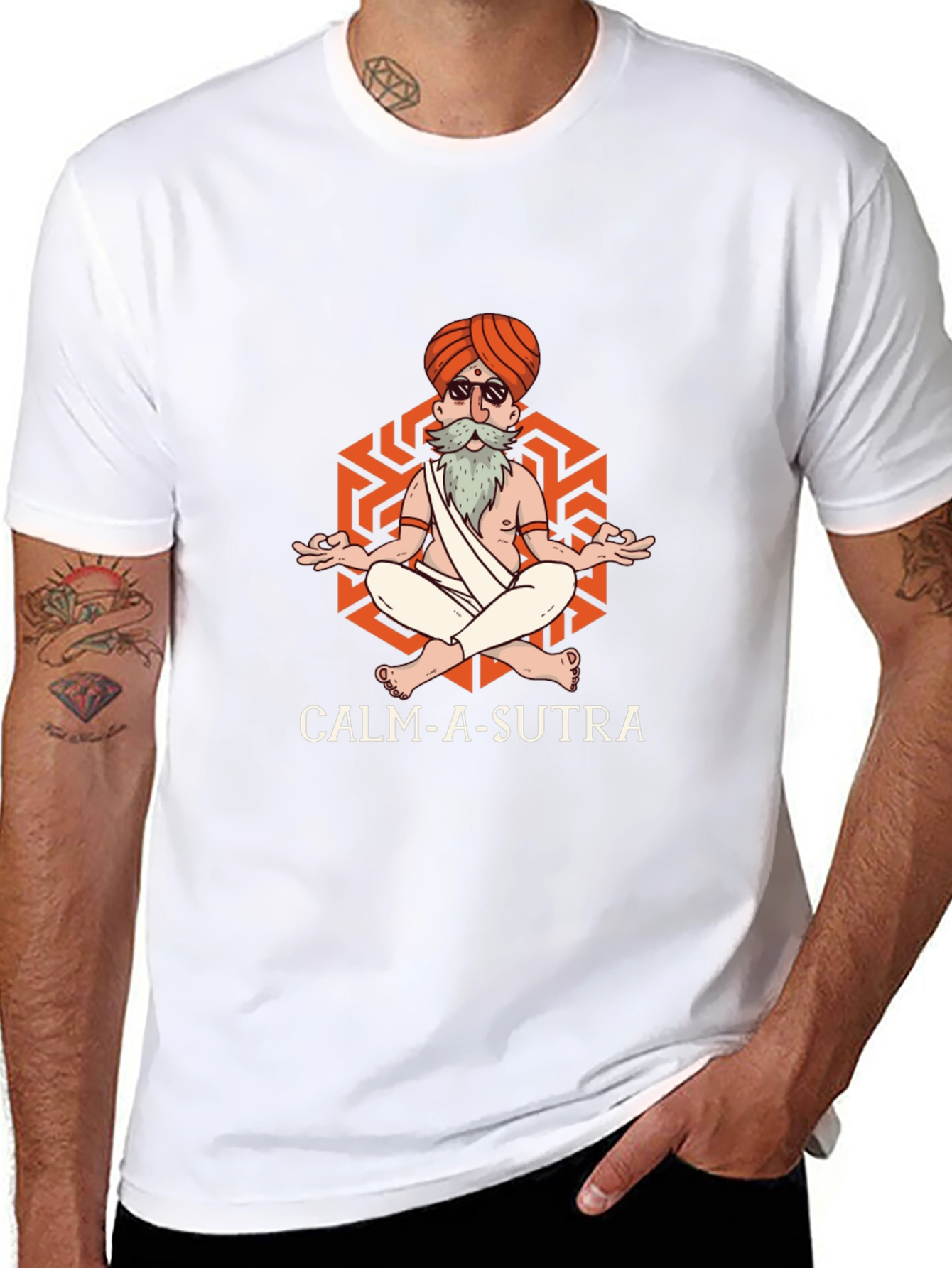 Calm-A-Sutra Yoga Graphic Tee - Unisex