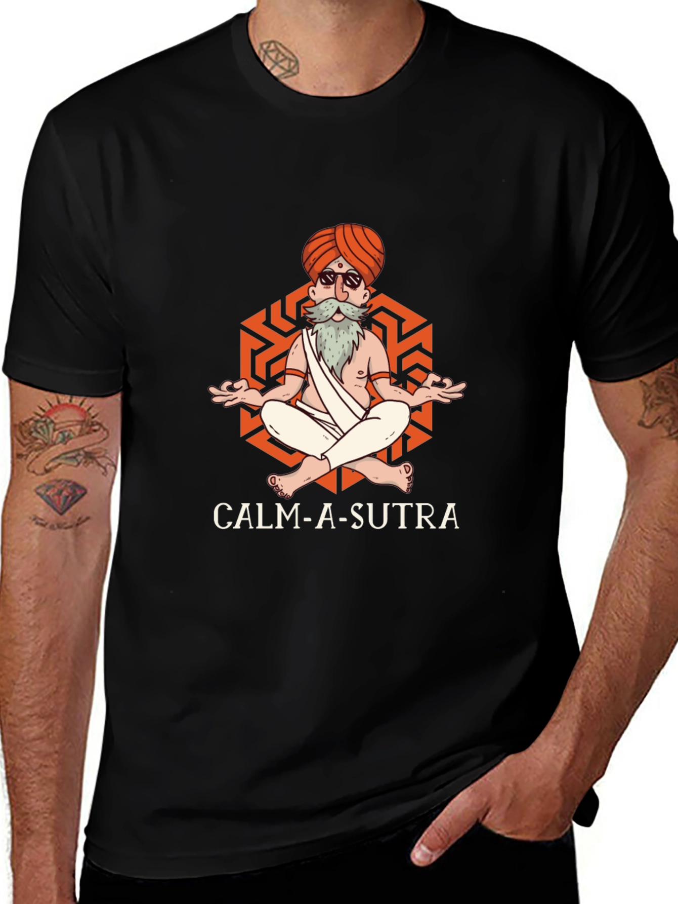 Calm-A-Sutra Yoga Graphic Tee - Unisex