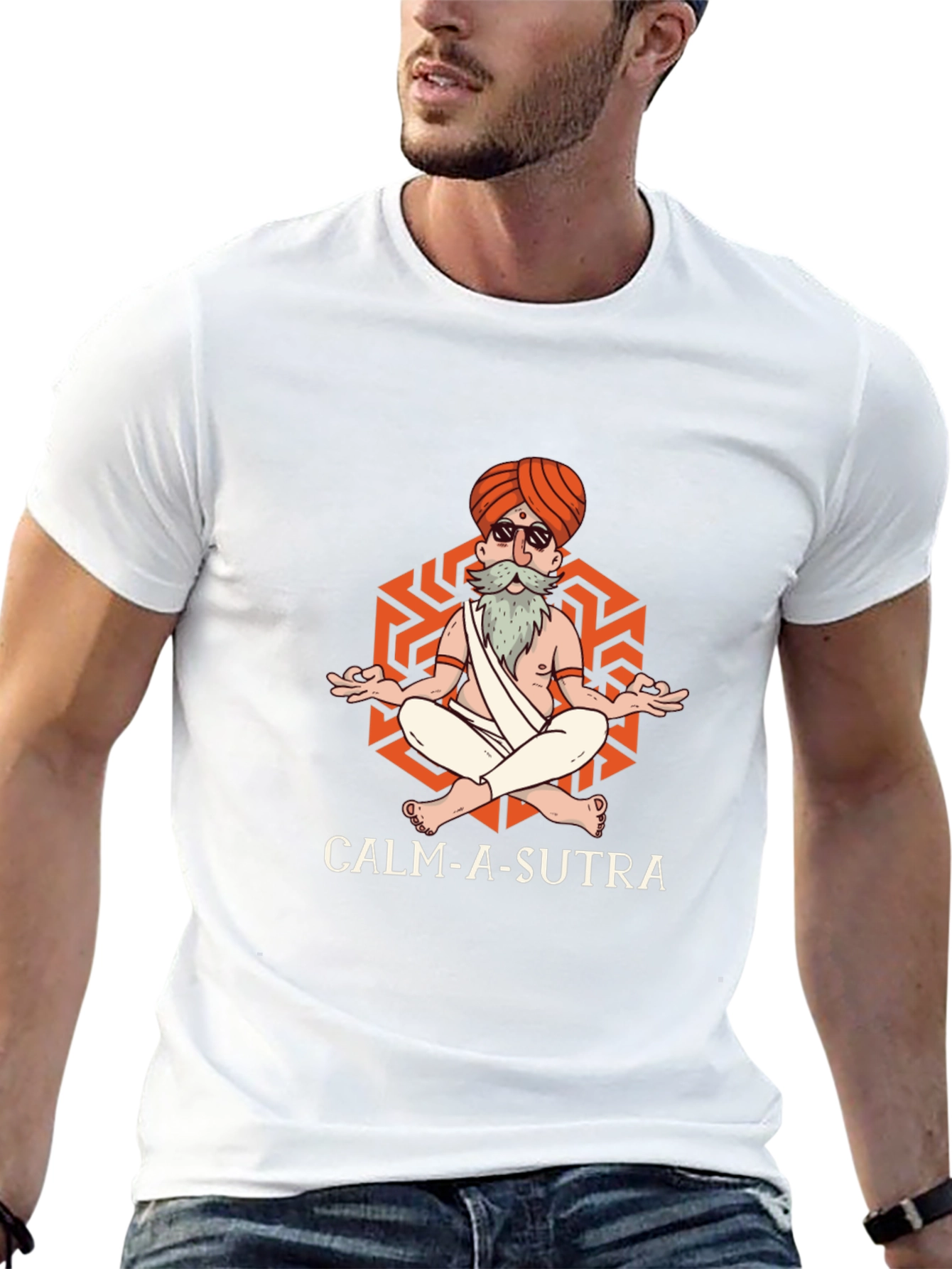 Calm-A-Sutra Yoga Graphic Tee - Unisex