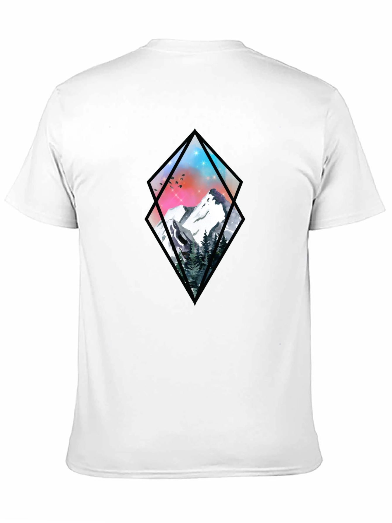 Mountain Graphic Tee - Black Diamond Design