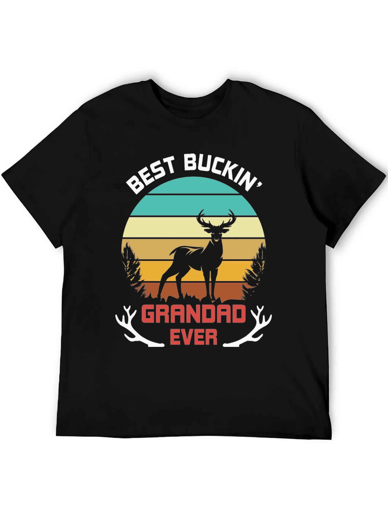Best Buckin Grandad Ever T-Shirt