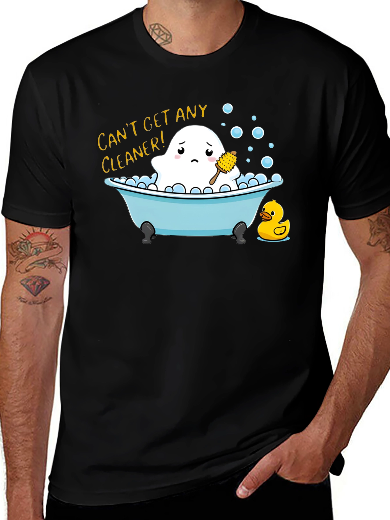 Cant Get Any Cleaner! Ghost T-Shirt