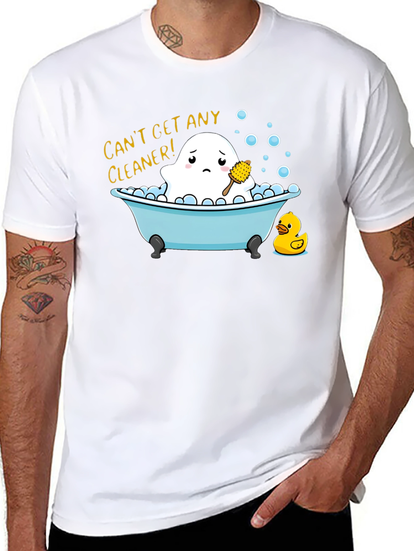 Cant Get Any Cleaner! Ghost T-Shirt