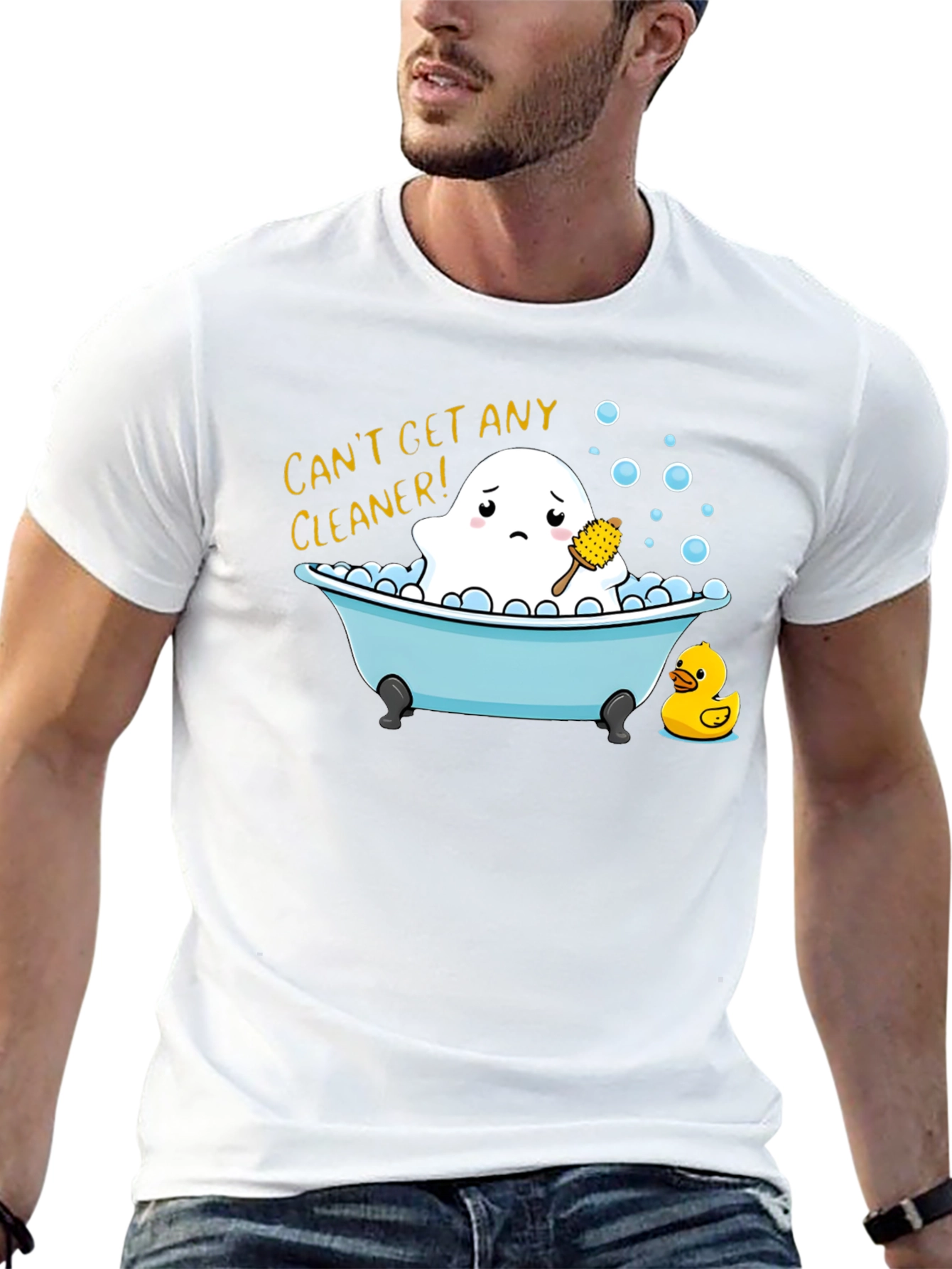 Cant Get Any Cleaner! Ghost T-Shirt