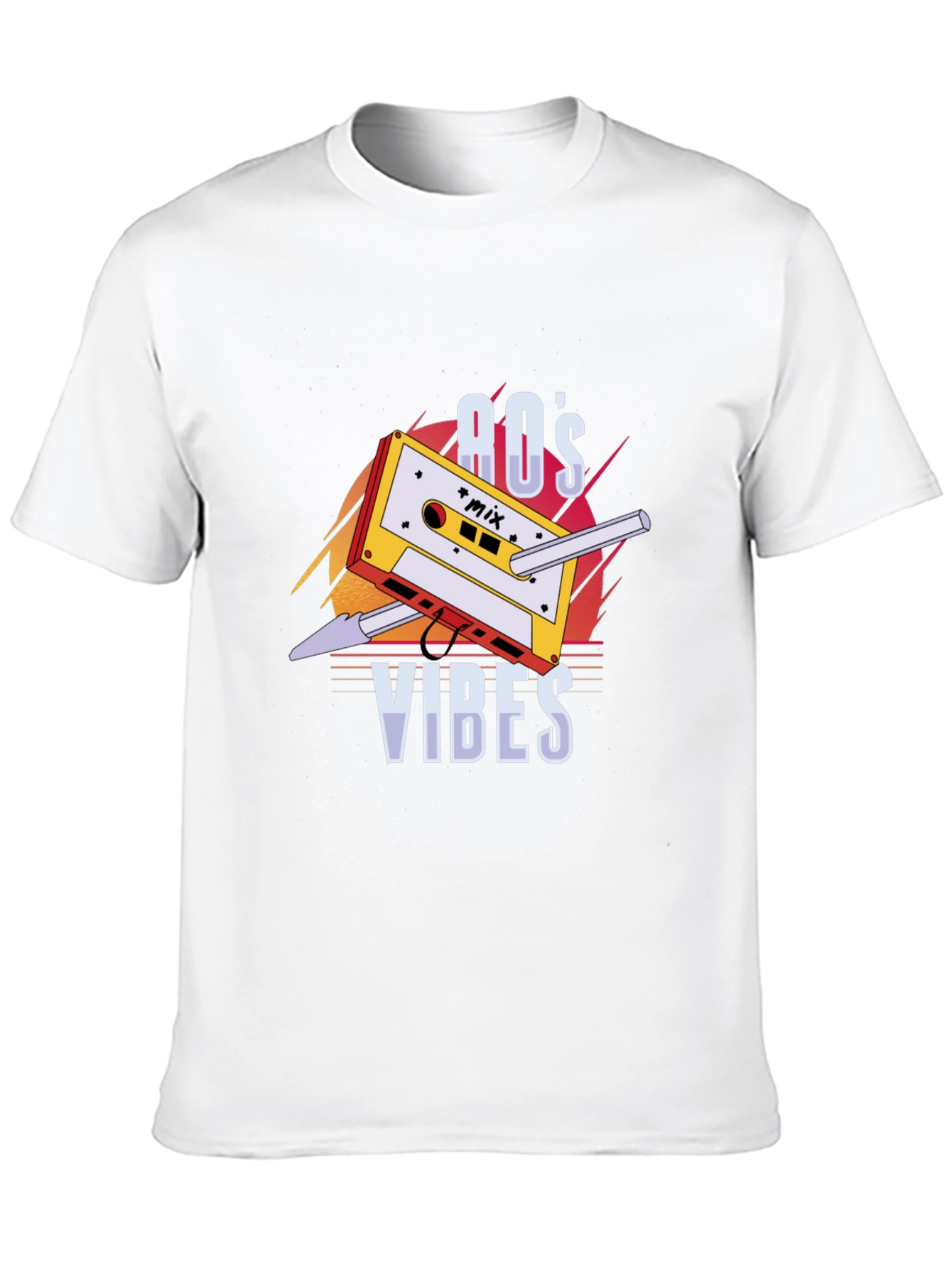 Retro 80s Vibes Graphic Tee