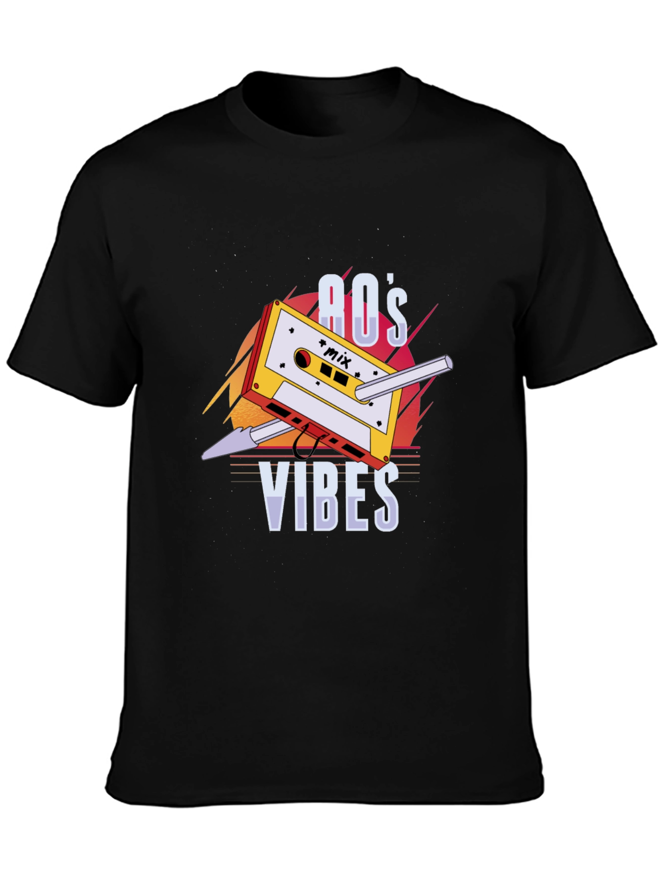 Retro 80s Vibes Graphic Tee
