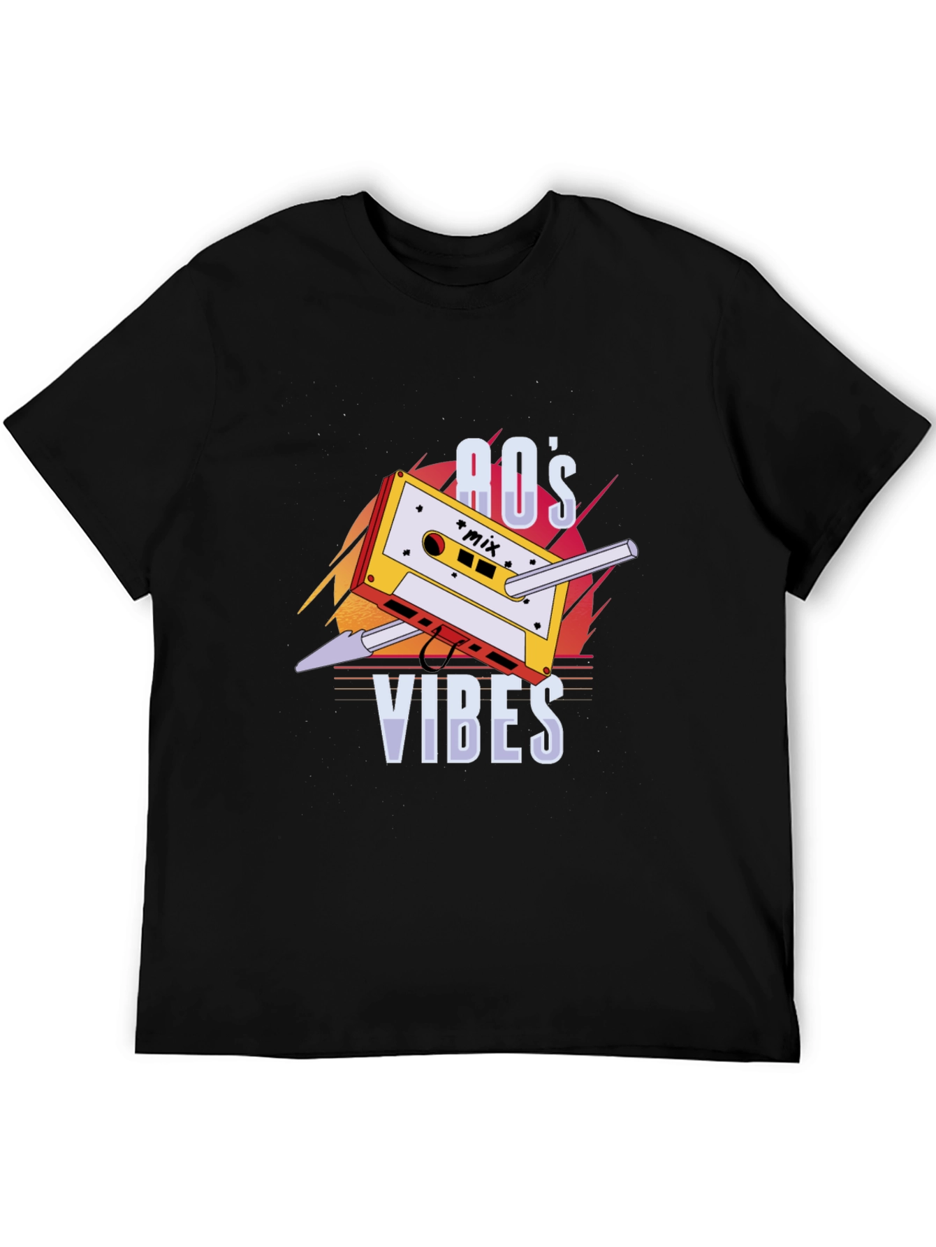 Retro 80s Vibes Graphic Tee