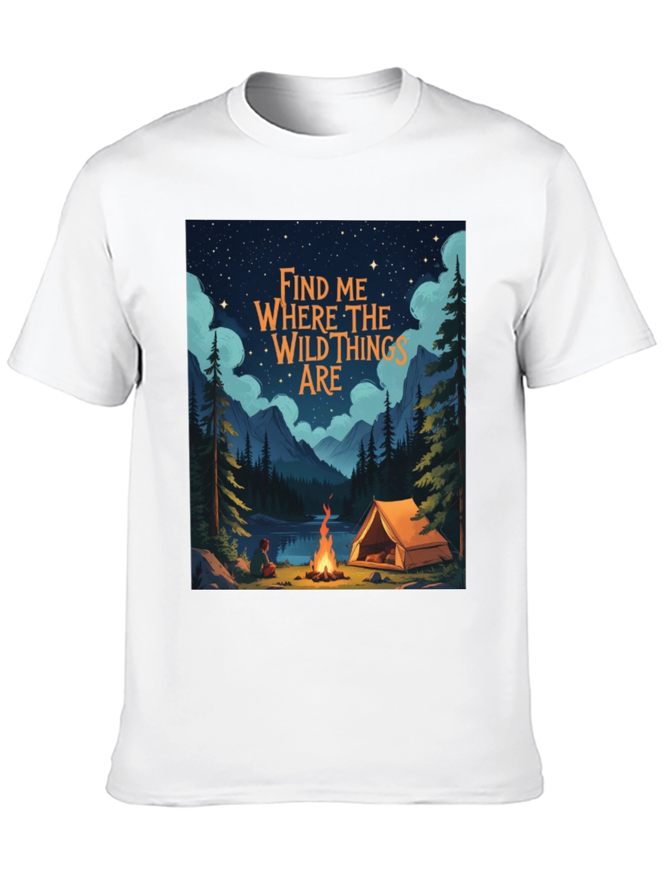 Wild Things Camping Graphic Tee