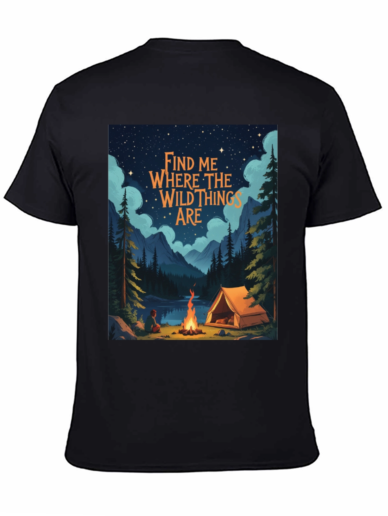 Wild Things Camping Graphic Tee