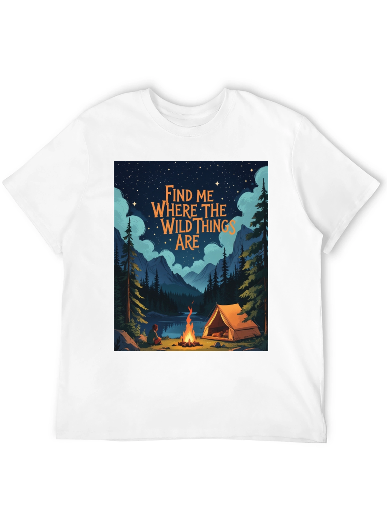 Wild Things Camping Graphic Tee