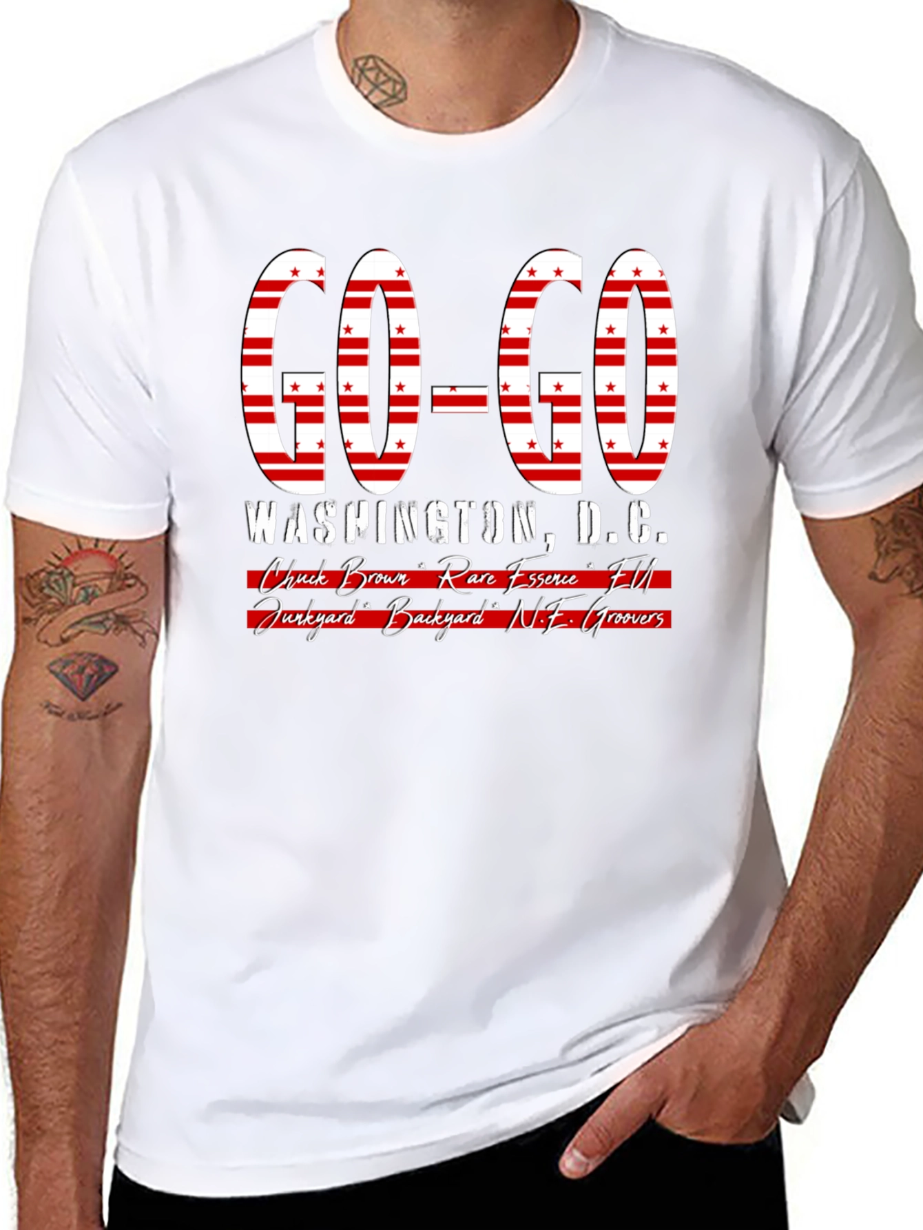 Go-Go Music Washington DC T-Shirt