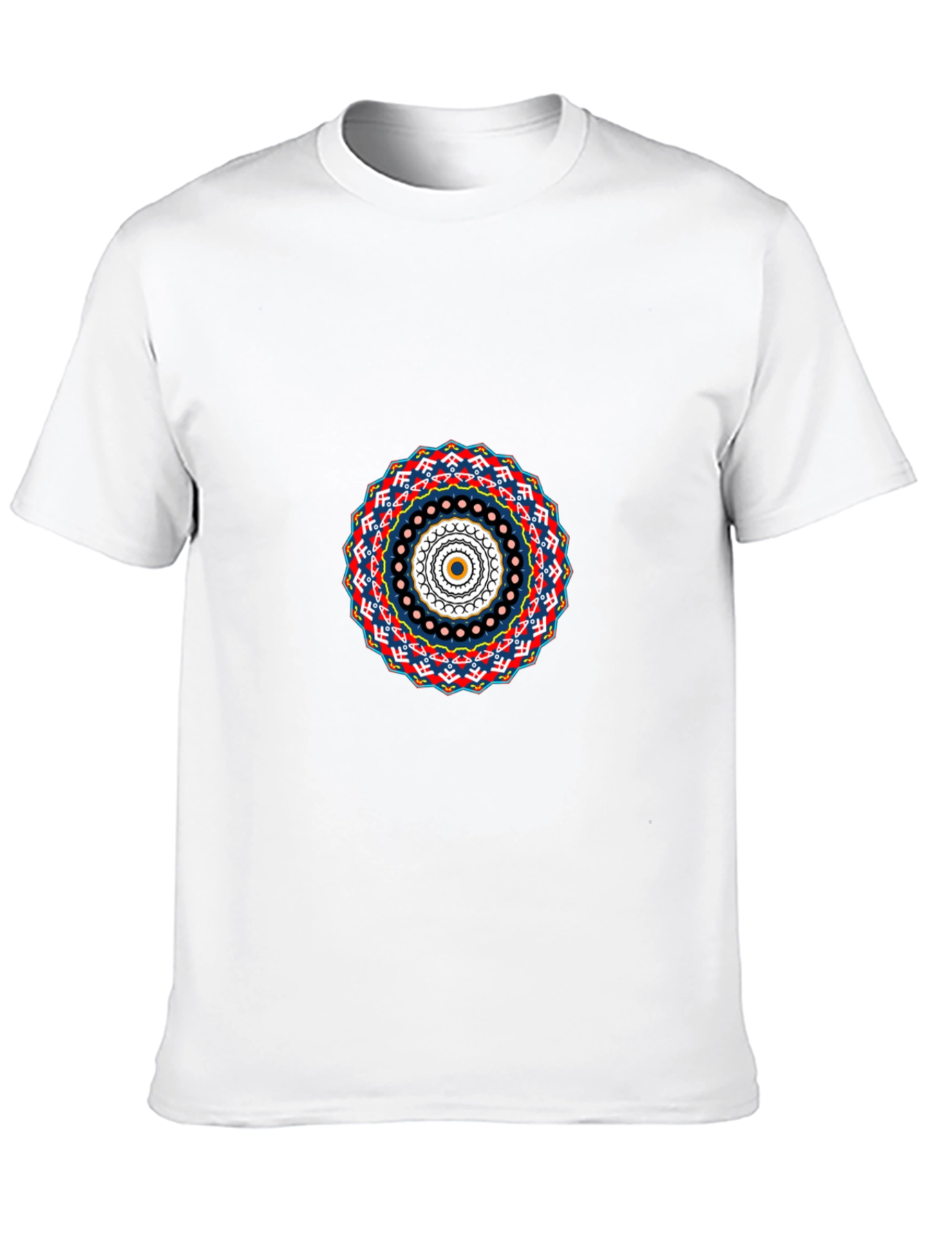 Geometric Mandala Graphic Print T-Shirt