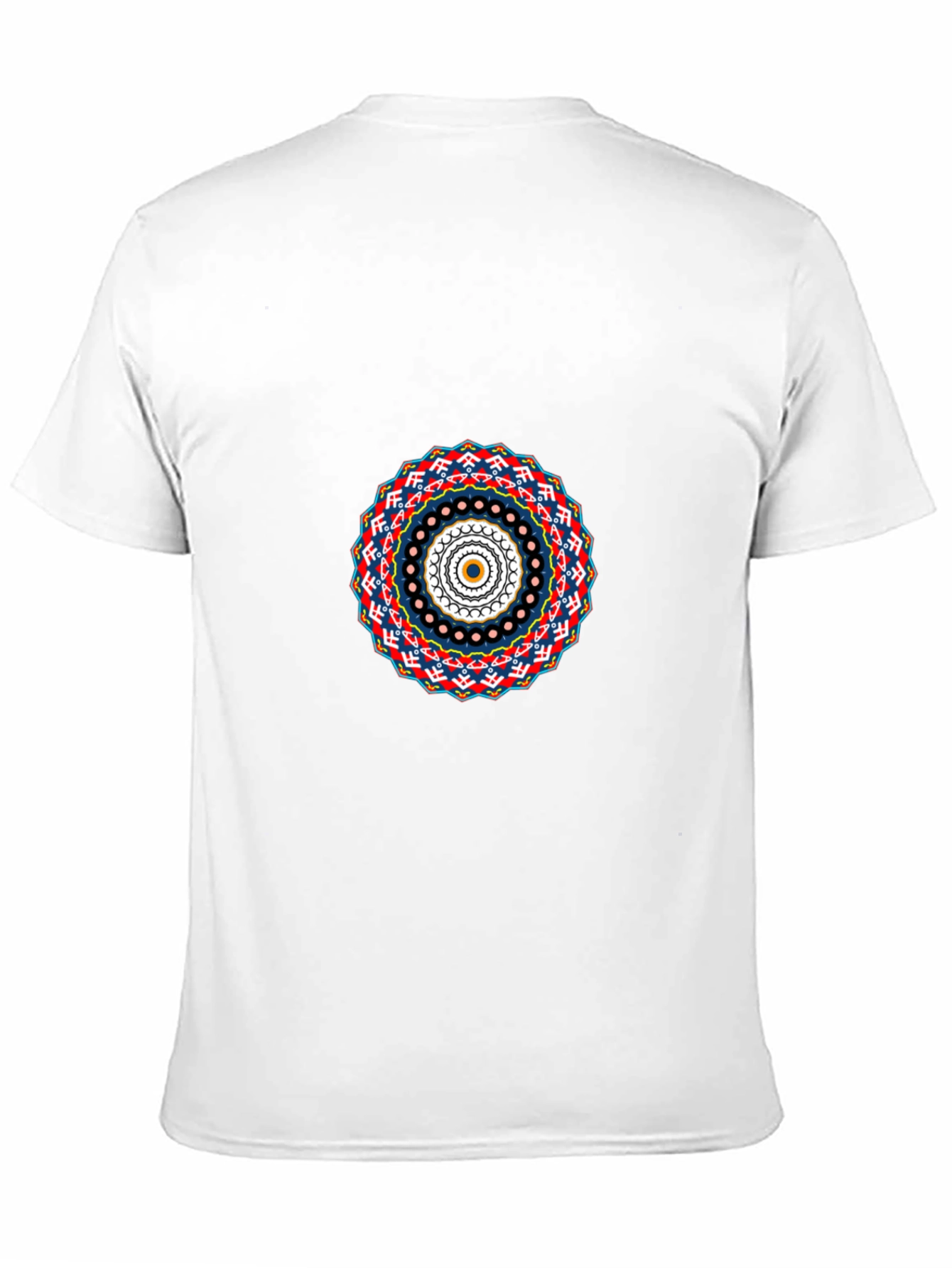 Geometric Mandala Graphic Print T-Shirt