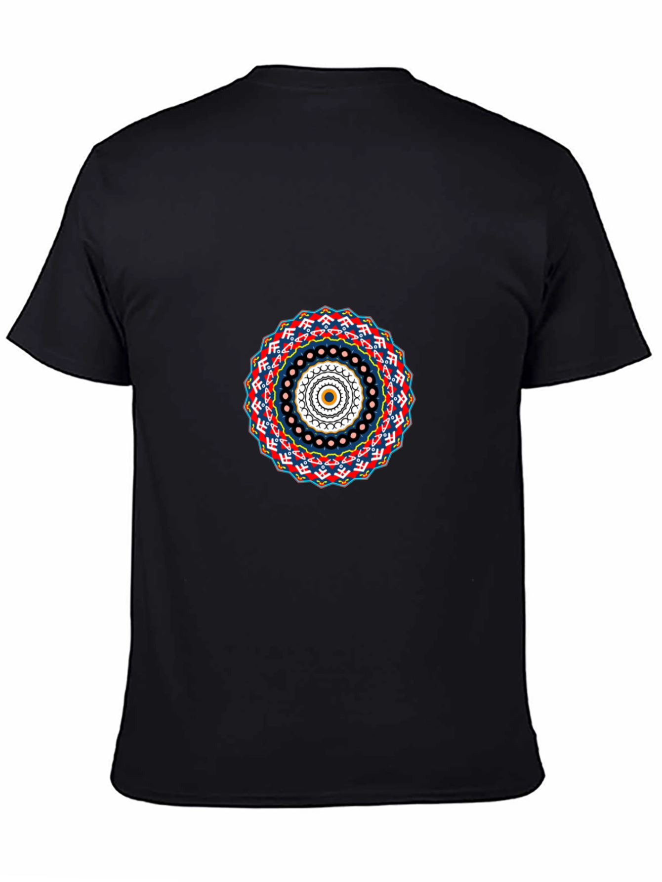 Geometric Mandala Graphic Print T-Shirt