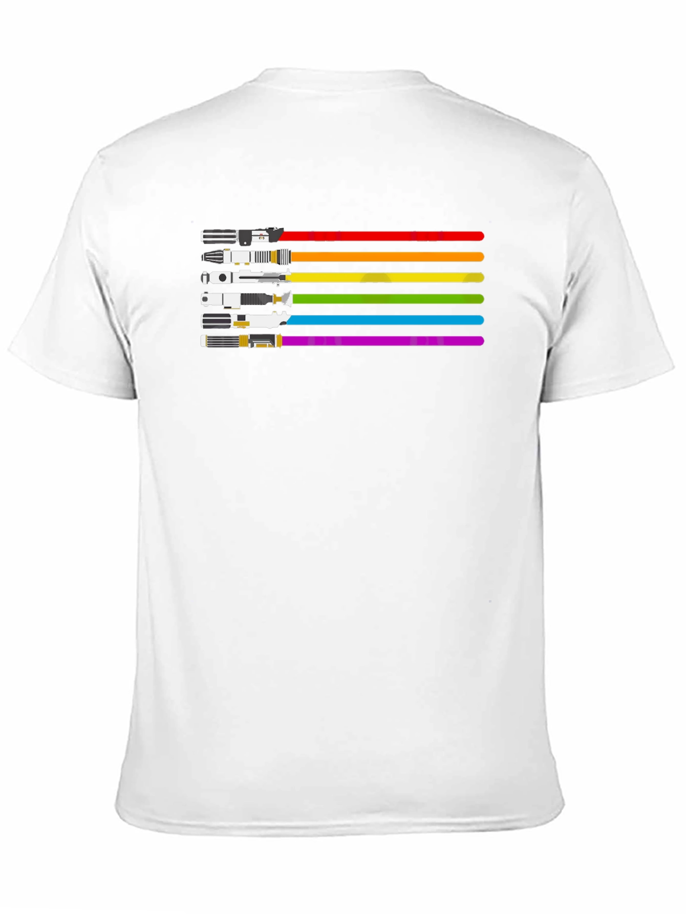 Rainbow Lightsaber T-Shirt