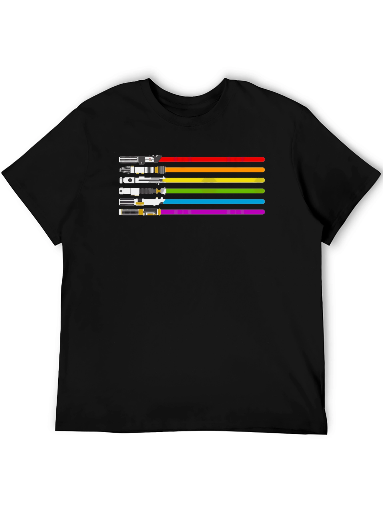 Rainbow Lightsaber T-Shirt