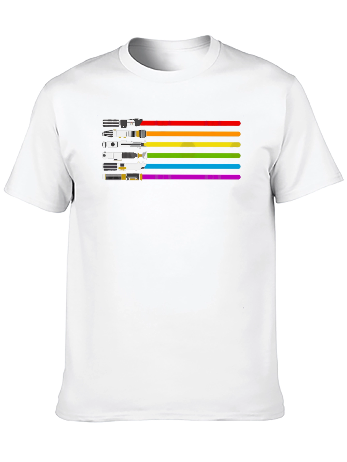 Rainbow Lightsaber T-Shirt