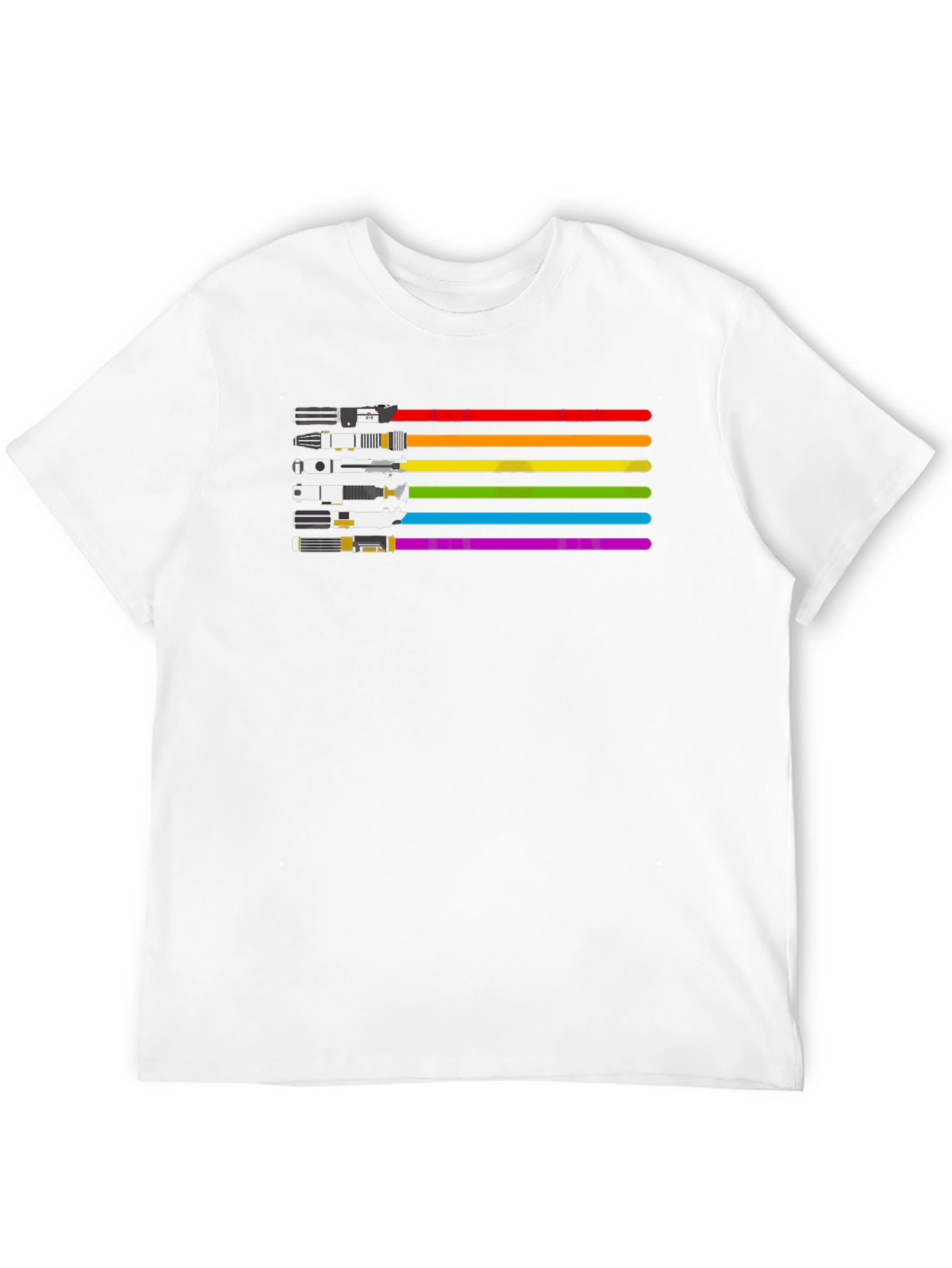 Rainbow Lightsaber T-Shirt