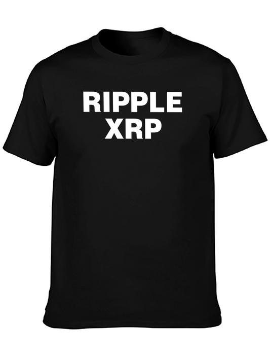 Ripple XRP Crypto T-Shirt - Black