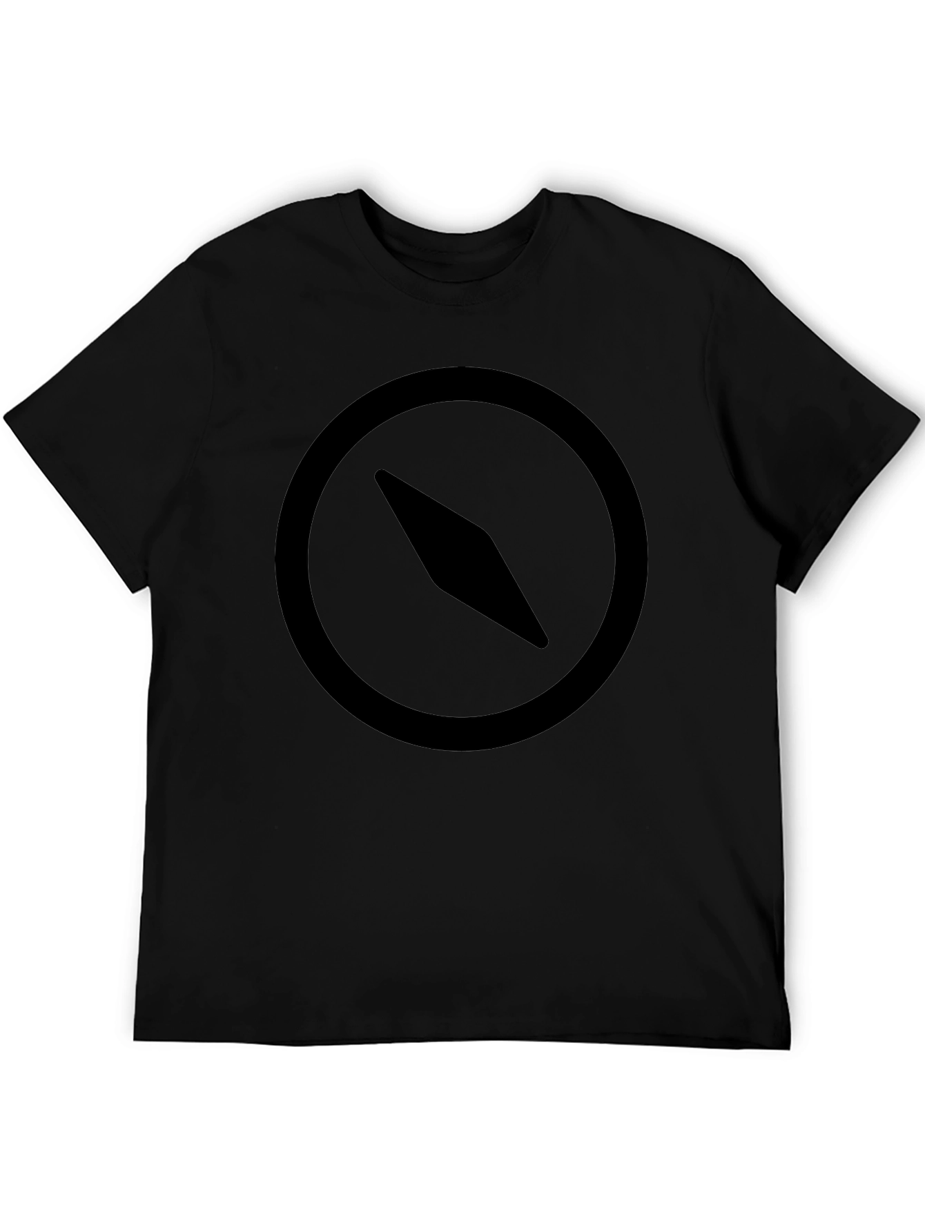 Compass Graphic Black T-Shirt - Adventure Ready