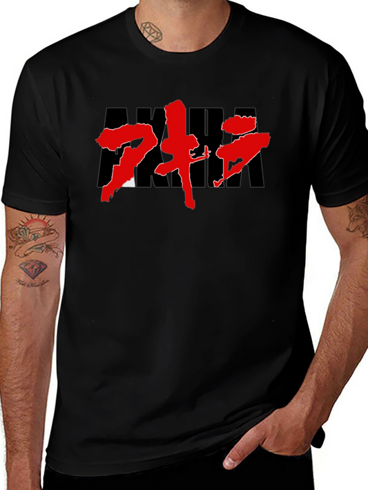 Akira Graphic T-Shirt - Classic Anime Style