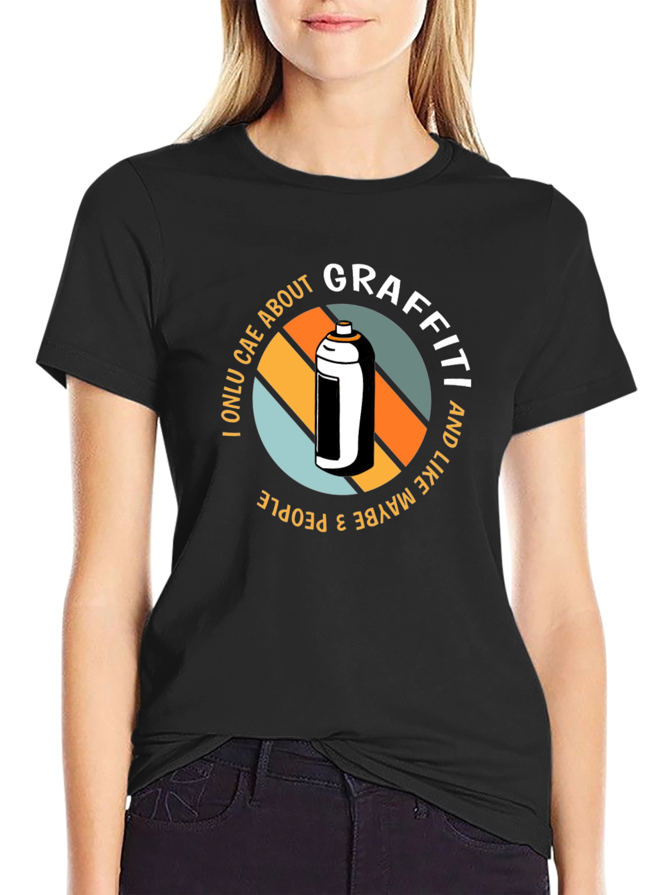 Graffiti Lovers T-Shirt - I Only Care About Graffiti