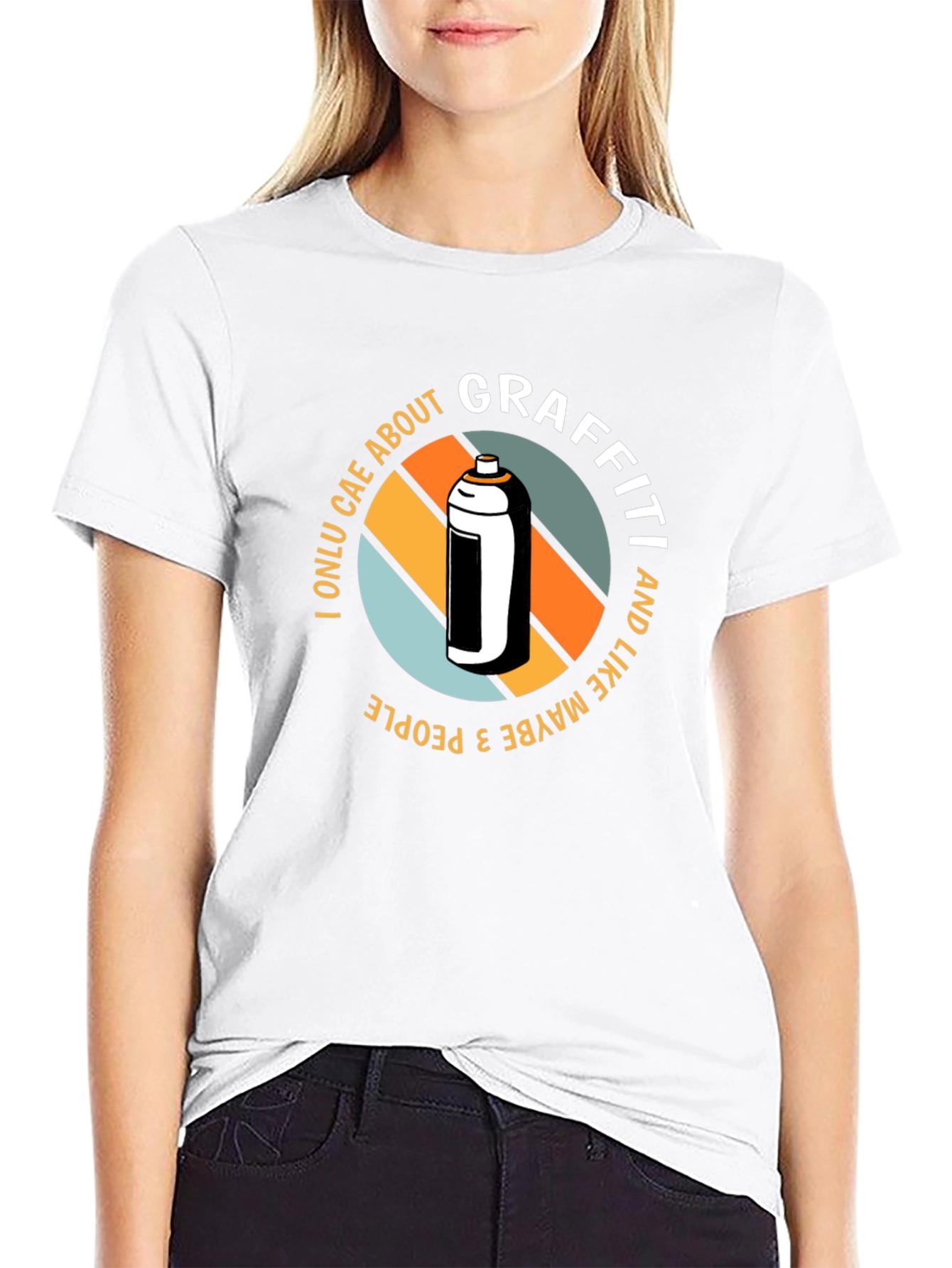 Graffiti Lovers T-Shirt - I Only Care About Graffiti