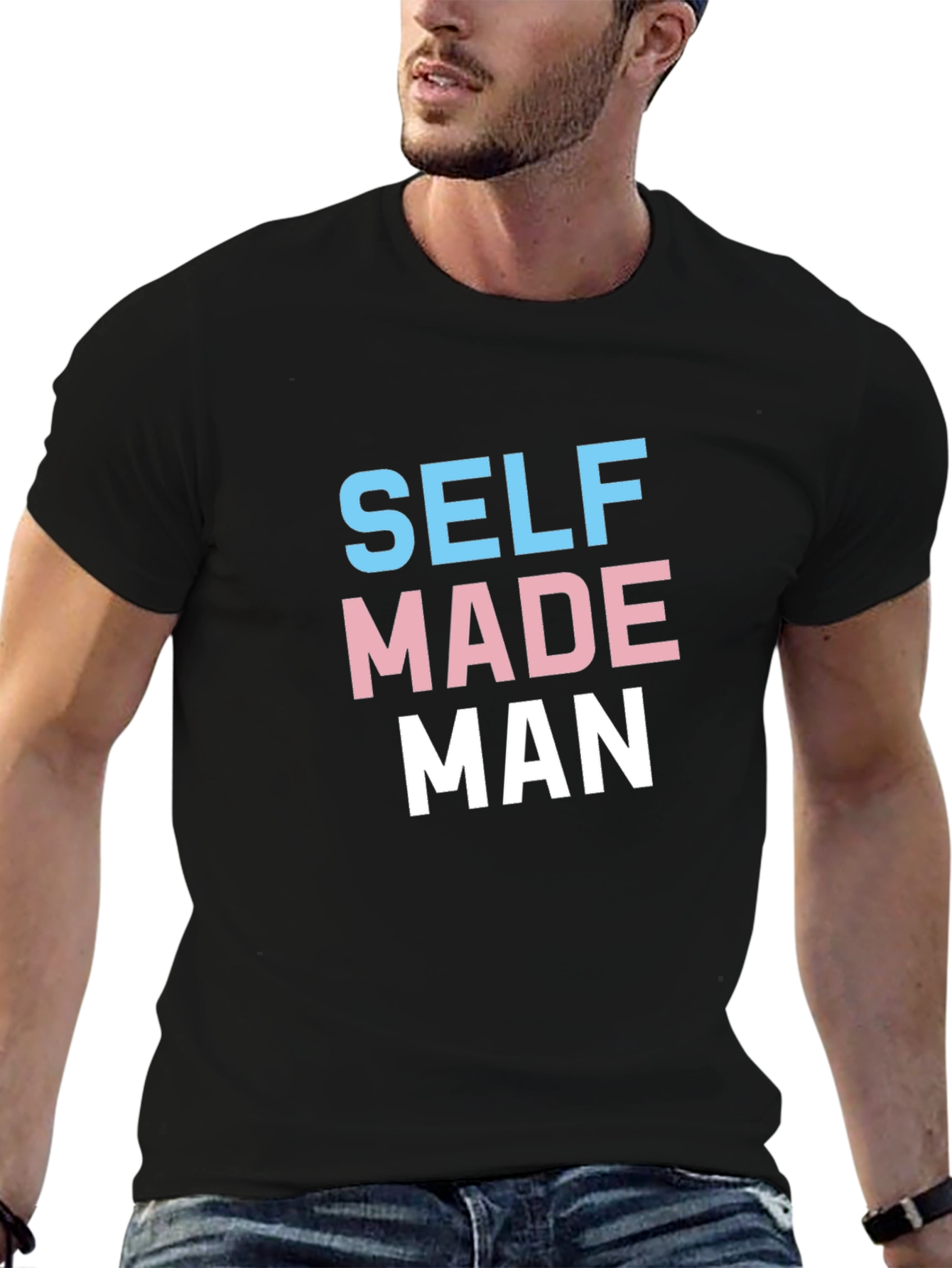 Self Made Man T-Shirt - Transgender Pride