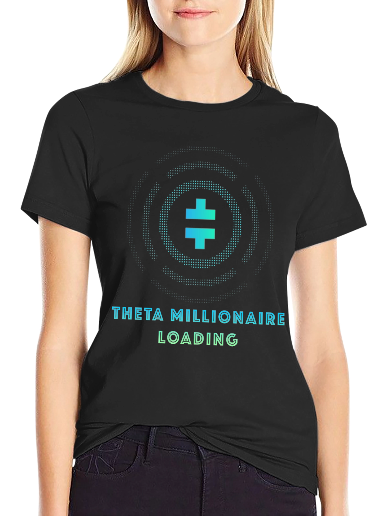 Theta Millionaire Loading T-Shirt - Crypto Tee