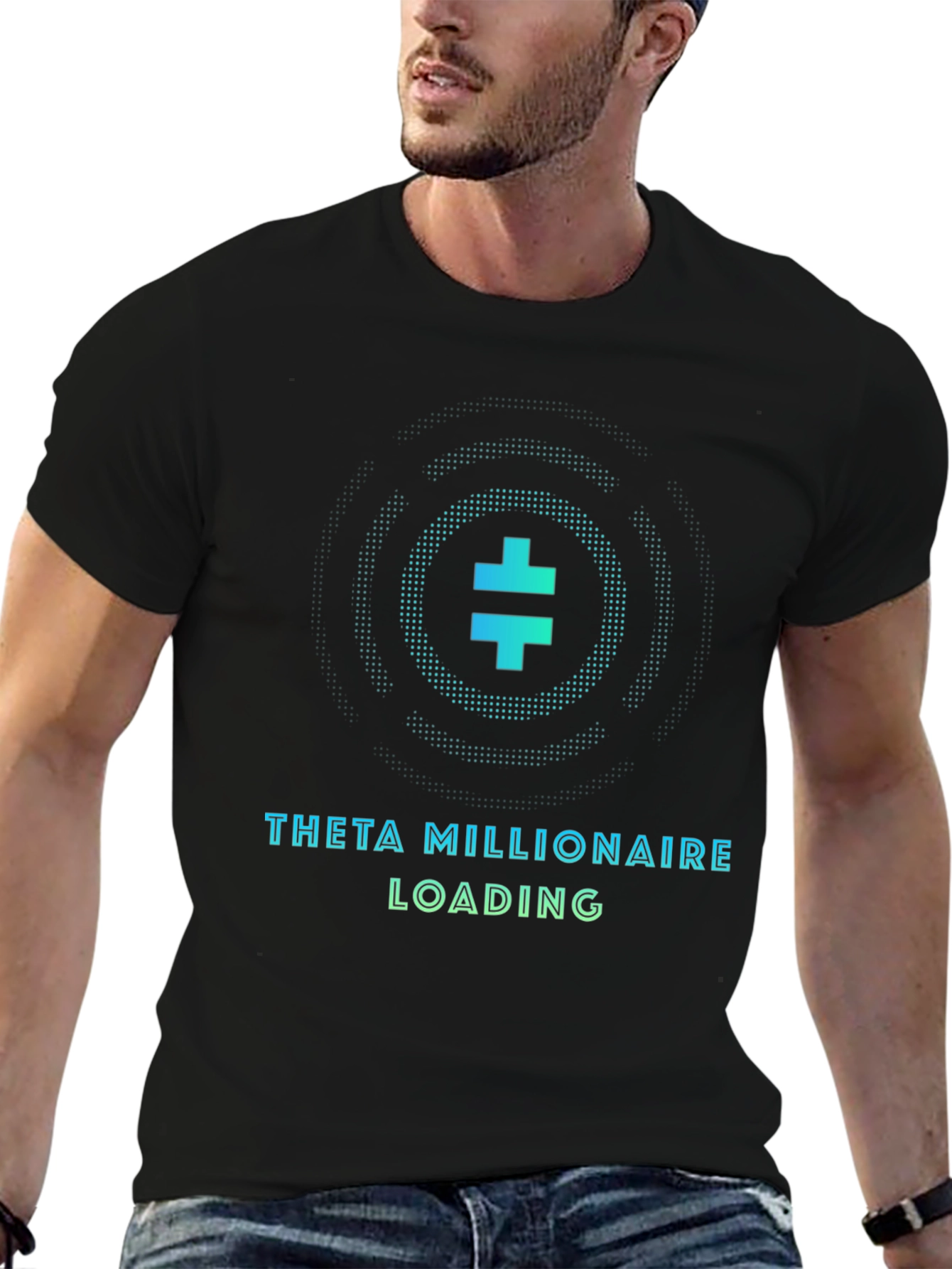 Theta Millionaire Loading T-Shirt - Crypto Tee