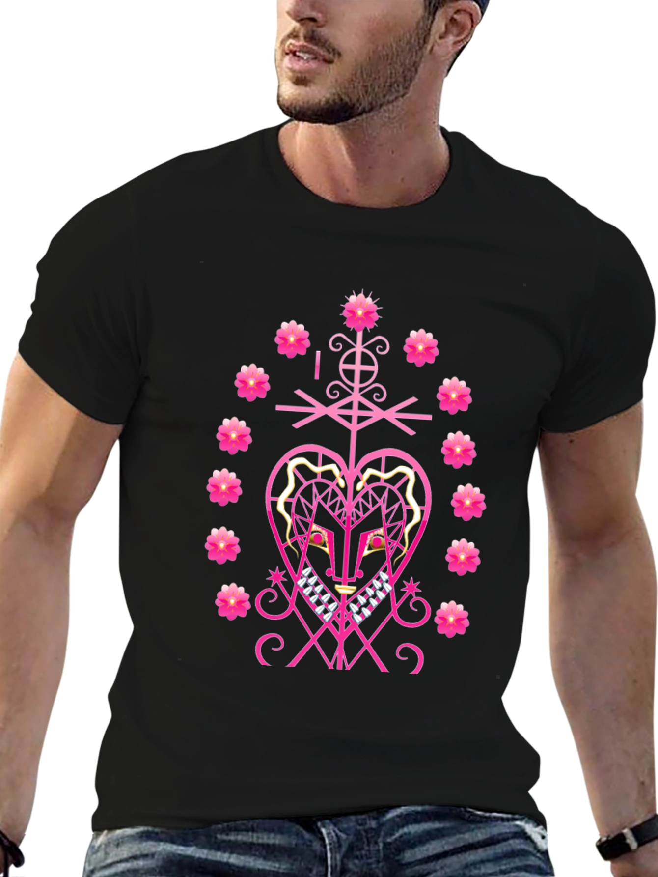 Pink Voodoo Heart T-Shirt