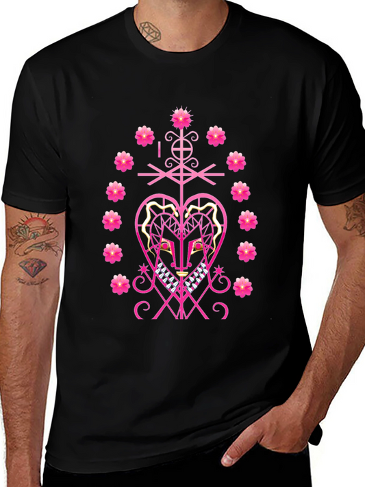 Pink Voodoo Heart T-Shirt