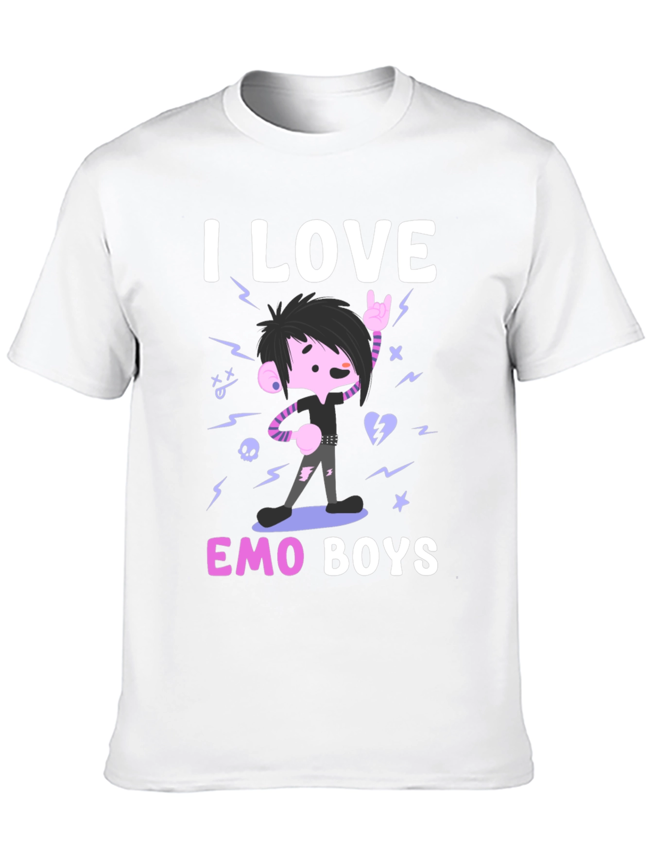 I Love Emo Boys T-Shirt