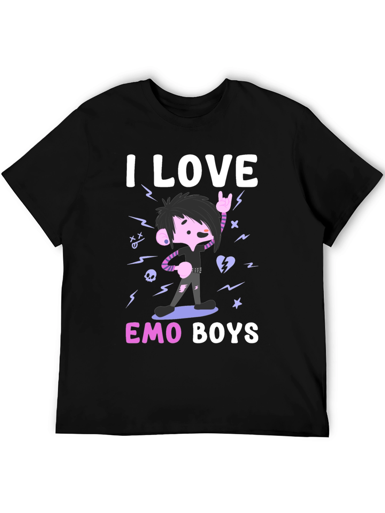 I Love Emo Boys T-Shirt