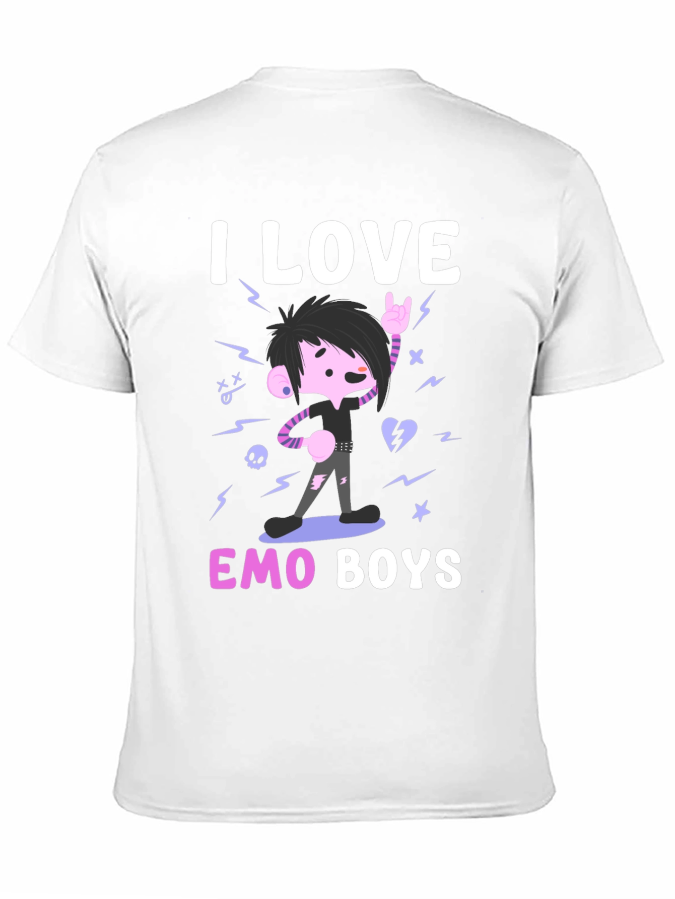 I Love Emo Boys T-Shirt