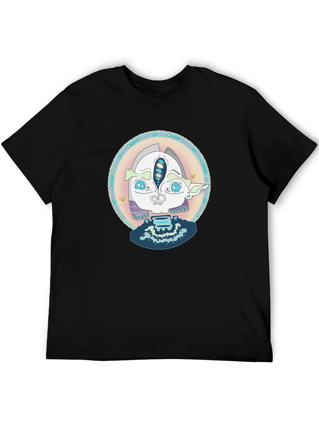 Unique Graphic Tee - Quirky Alien Design