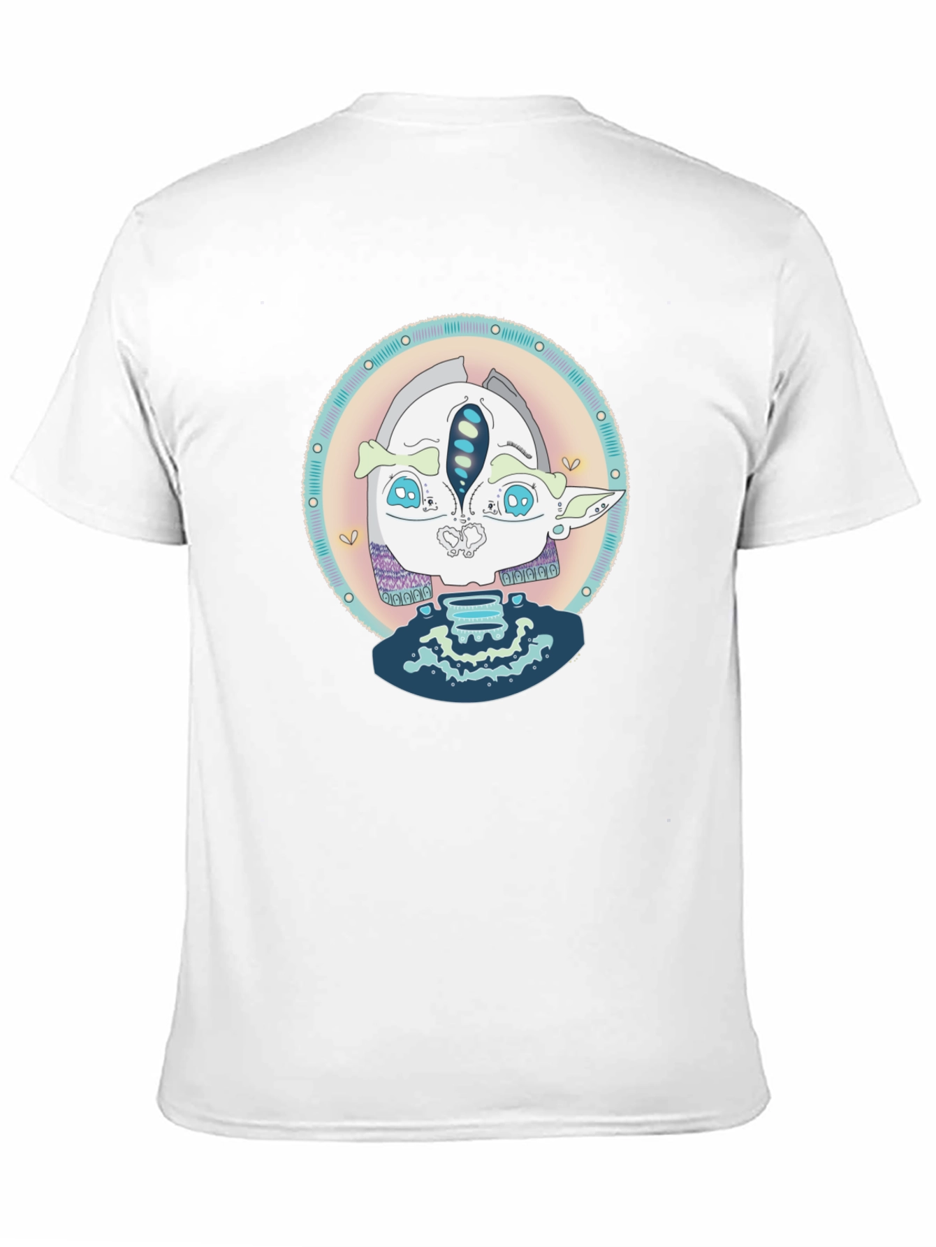 Unique Graphic Tee - Quirky Alien Design